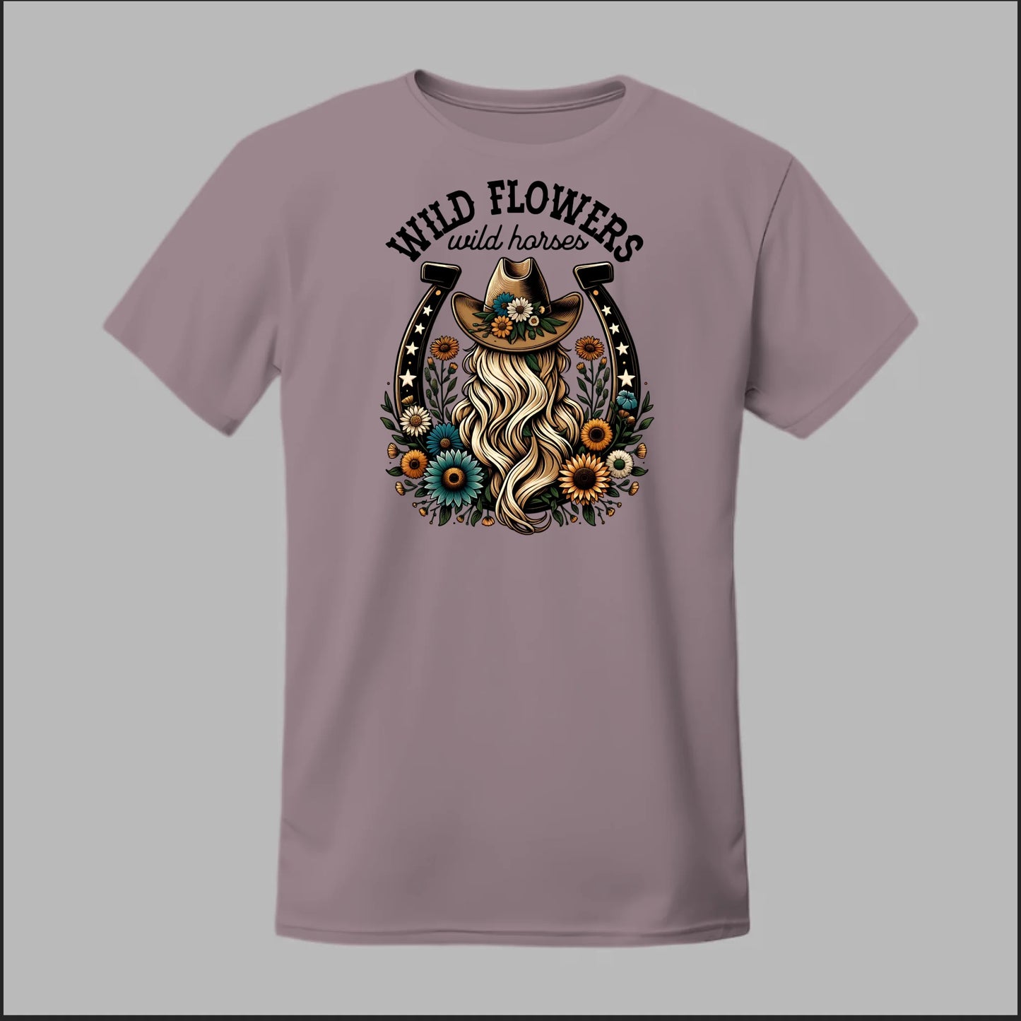 Wildflower Cowgirl Tee