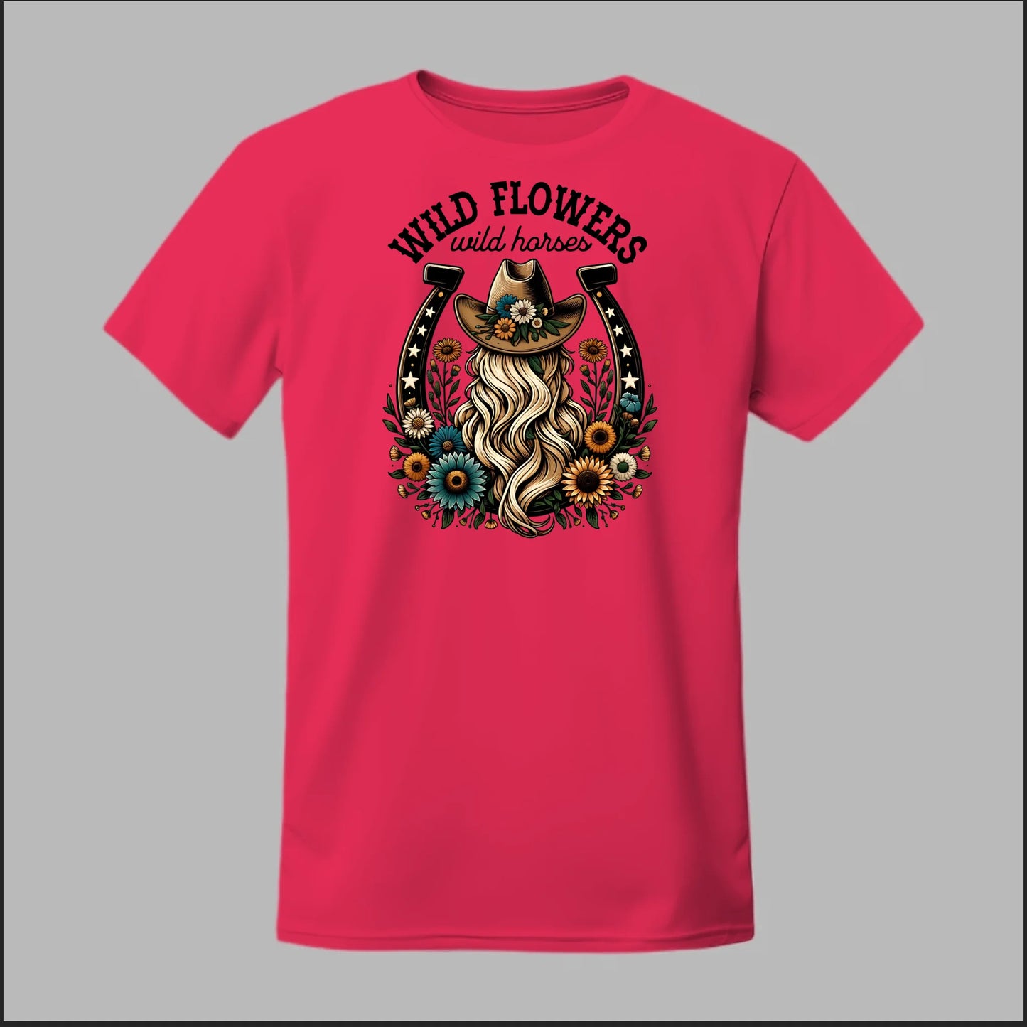 Wildflower Cowgirl Tee