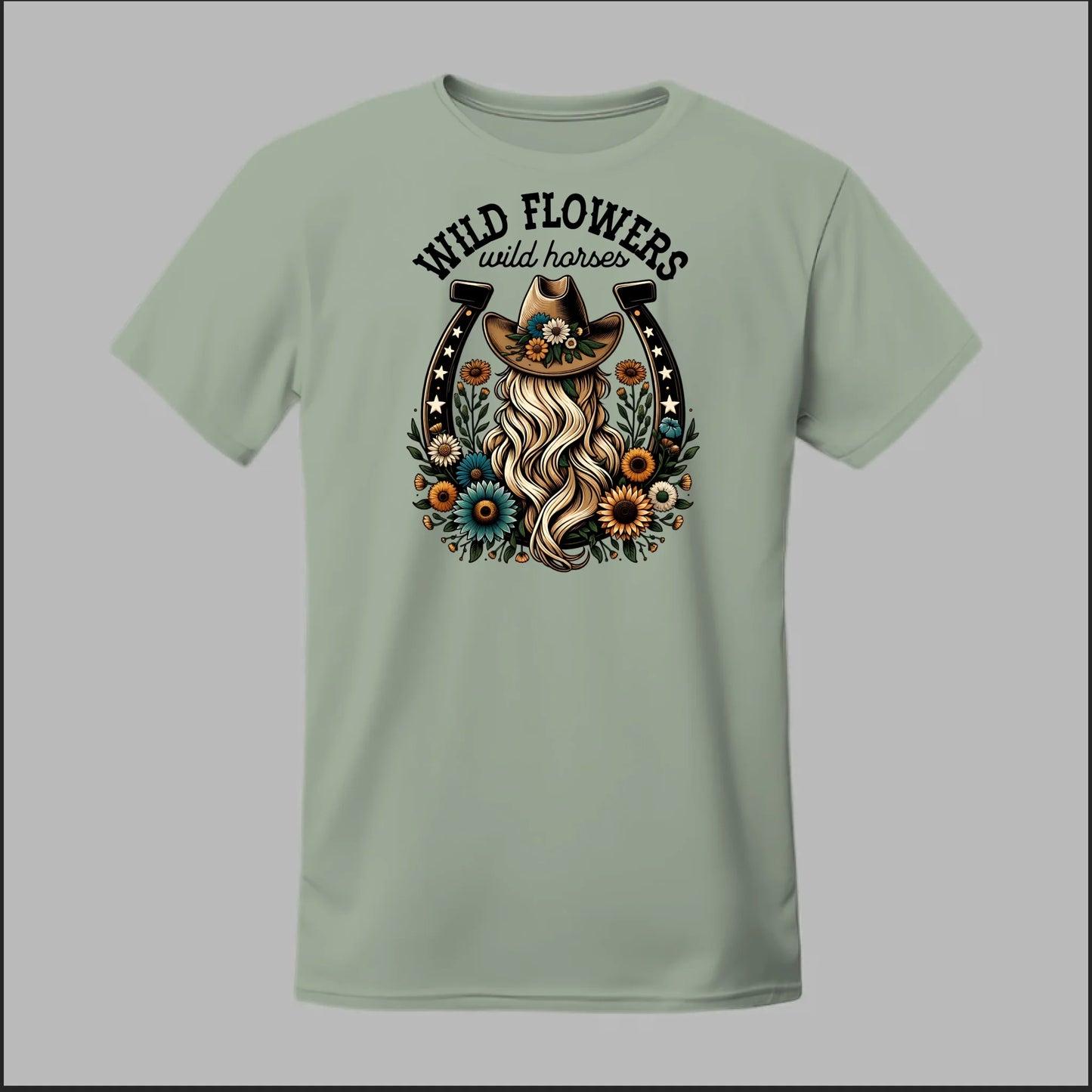 Wildflower Cowgirl Tee