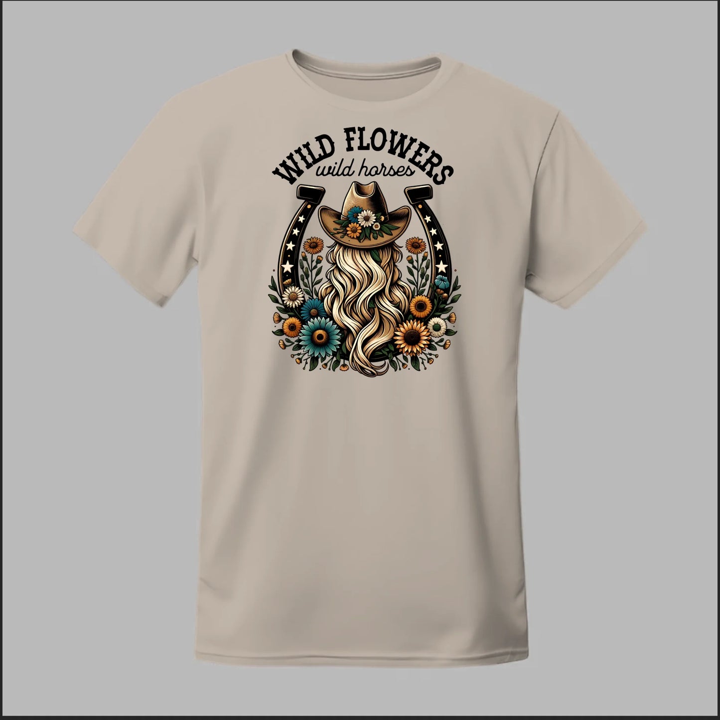 Wildflower Cowgirl Tee