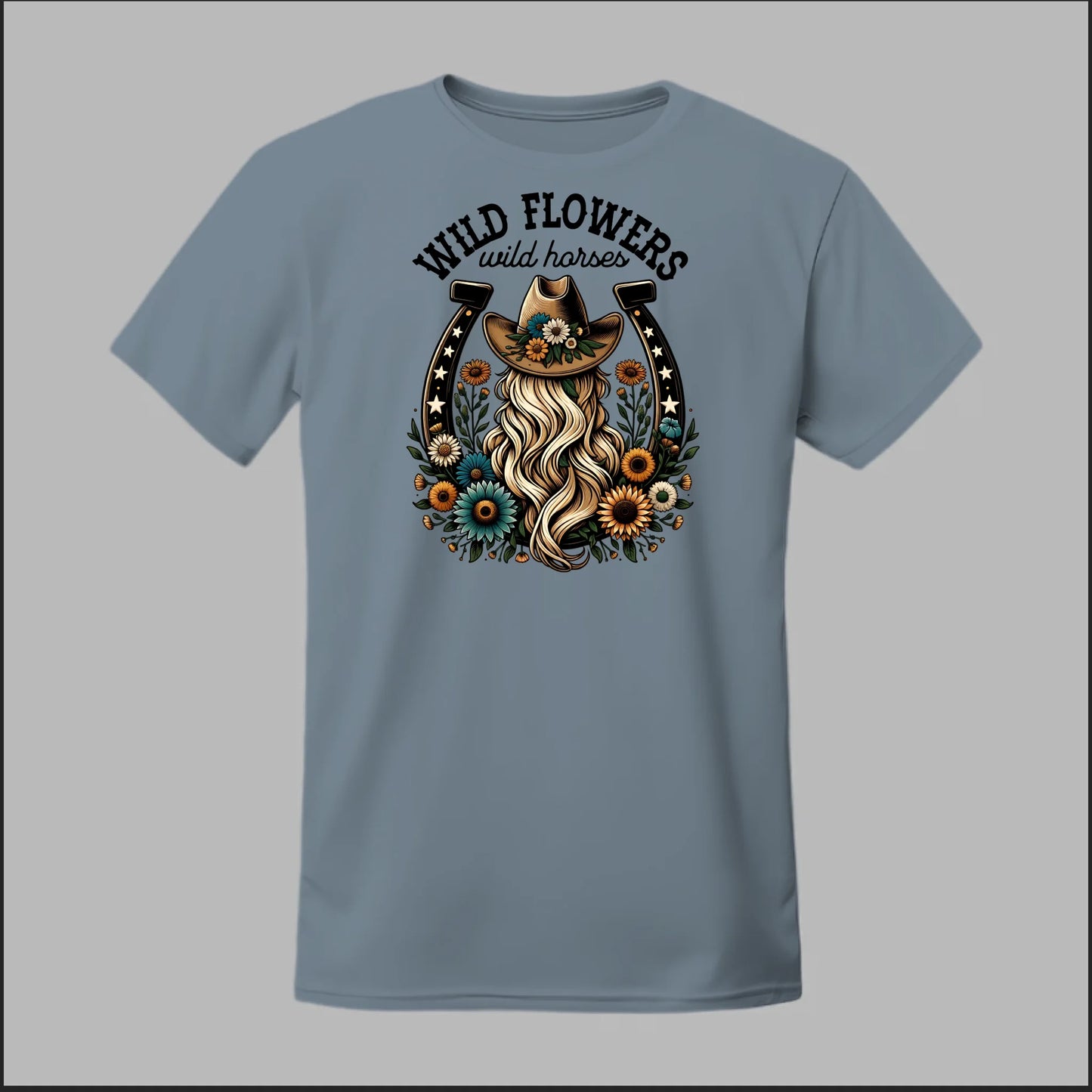 Wildflower Cowgirl Tee