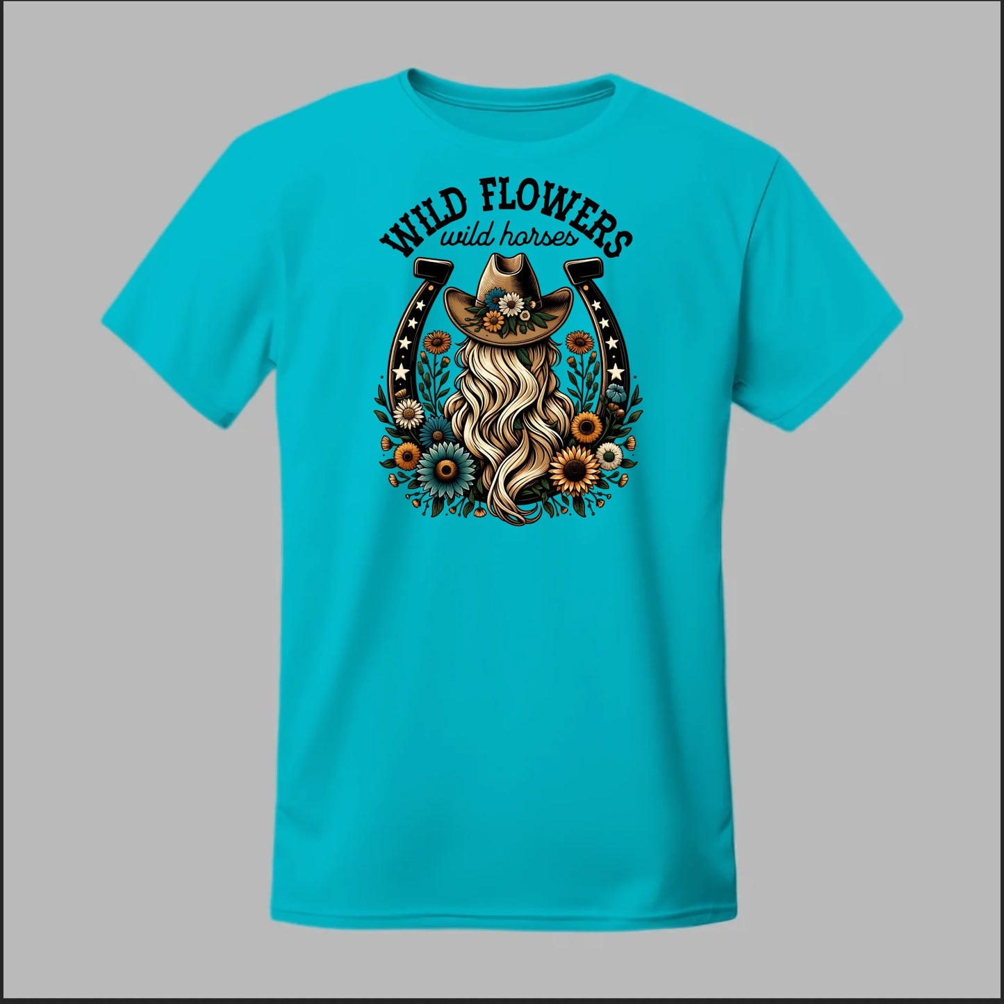 Wildflower Cowgirl Tee