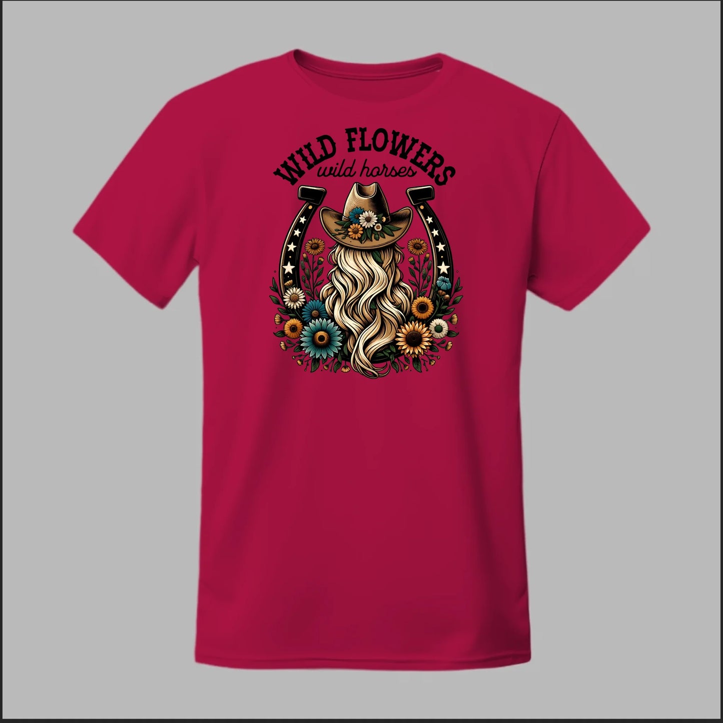 Wildflower Cowgirl Tee