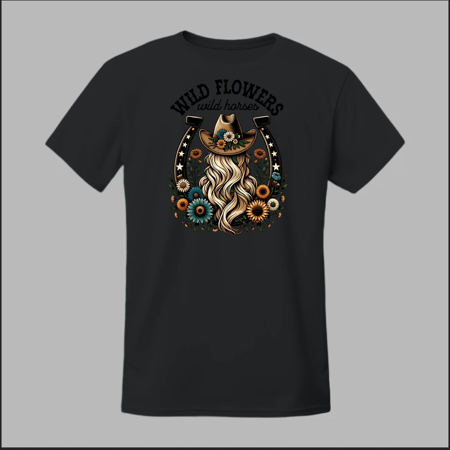 Wildflower Cowgirl Tee