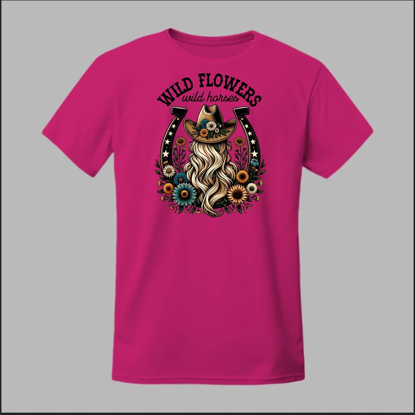 Wildflower Cowgirl Tee