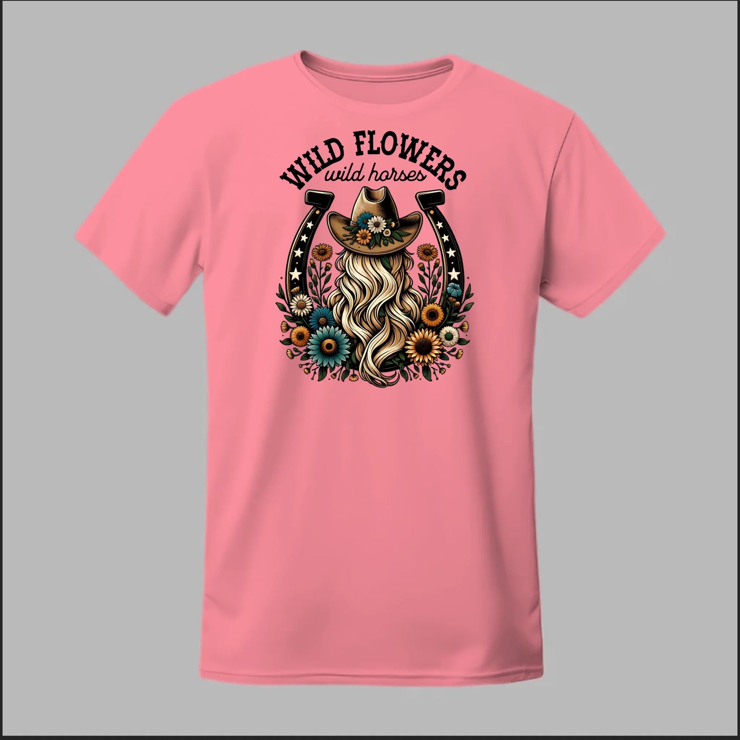 Wildflower Cowgirl Tee