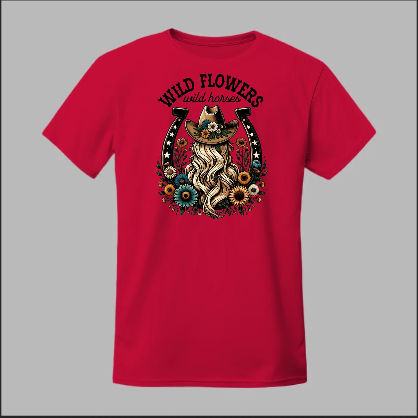 Wildflower Cowgirl Tee