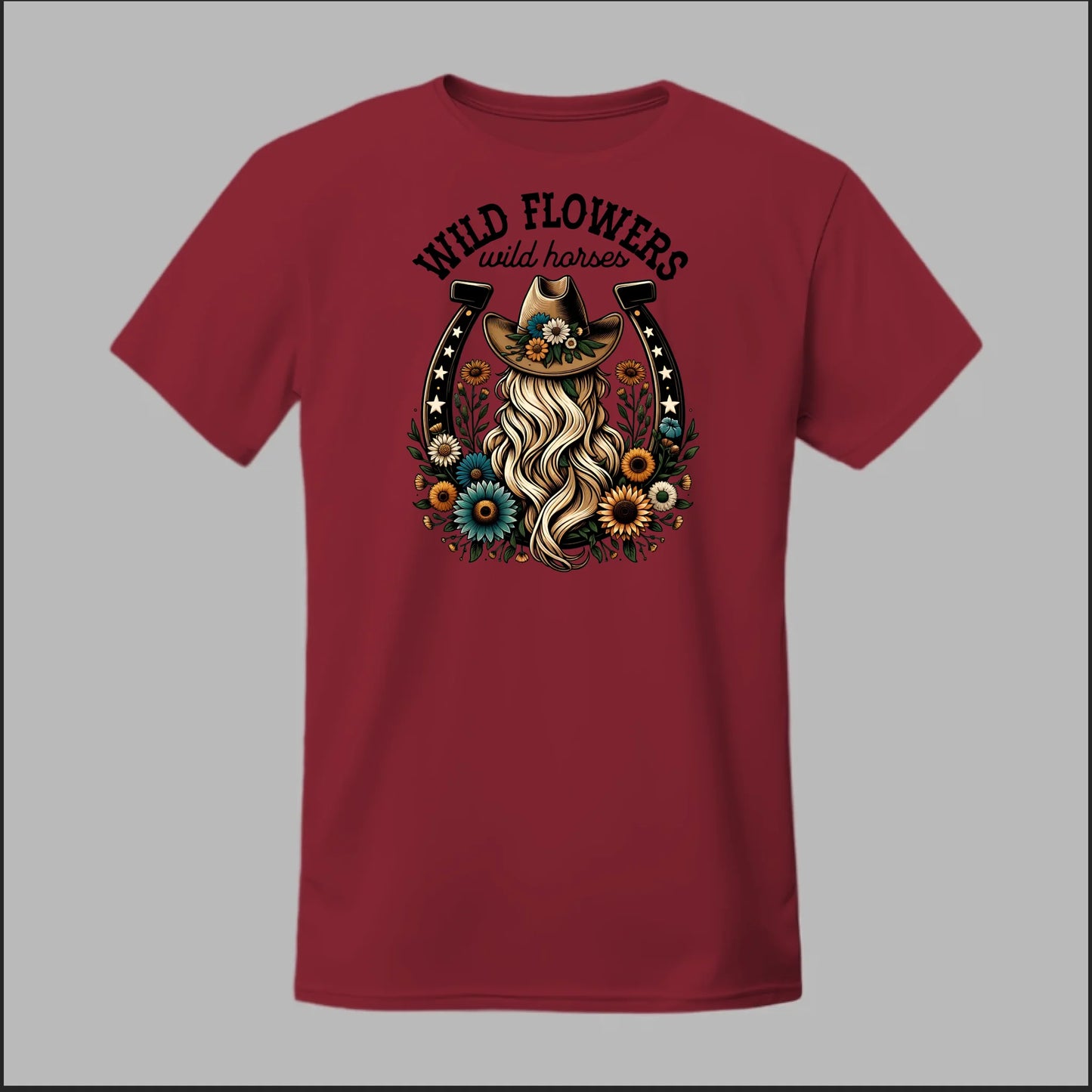 Wildflower Cowgirl Tee