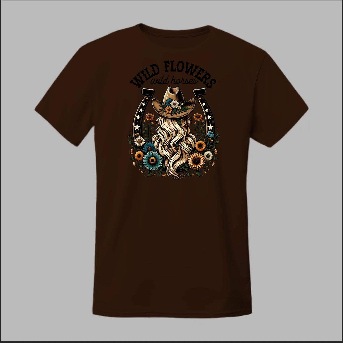Wildflower Cowgirl Tee