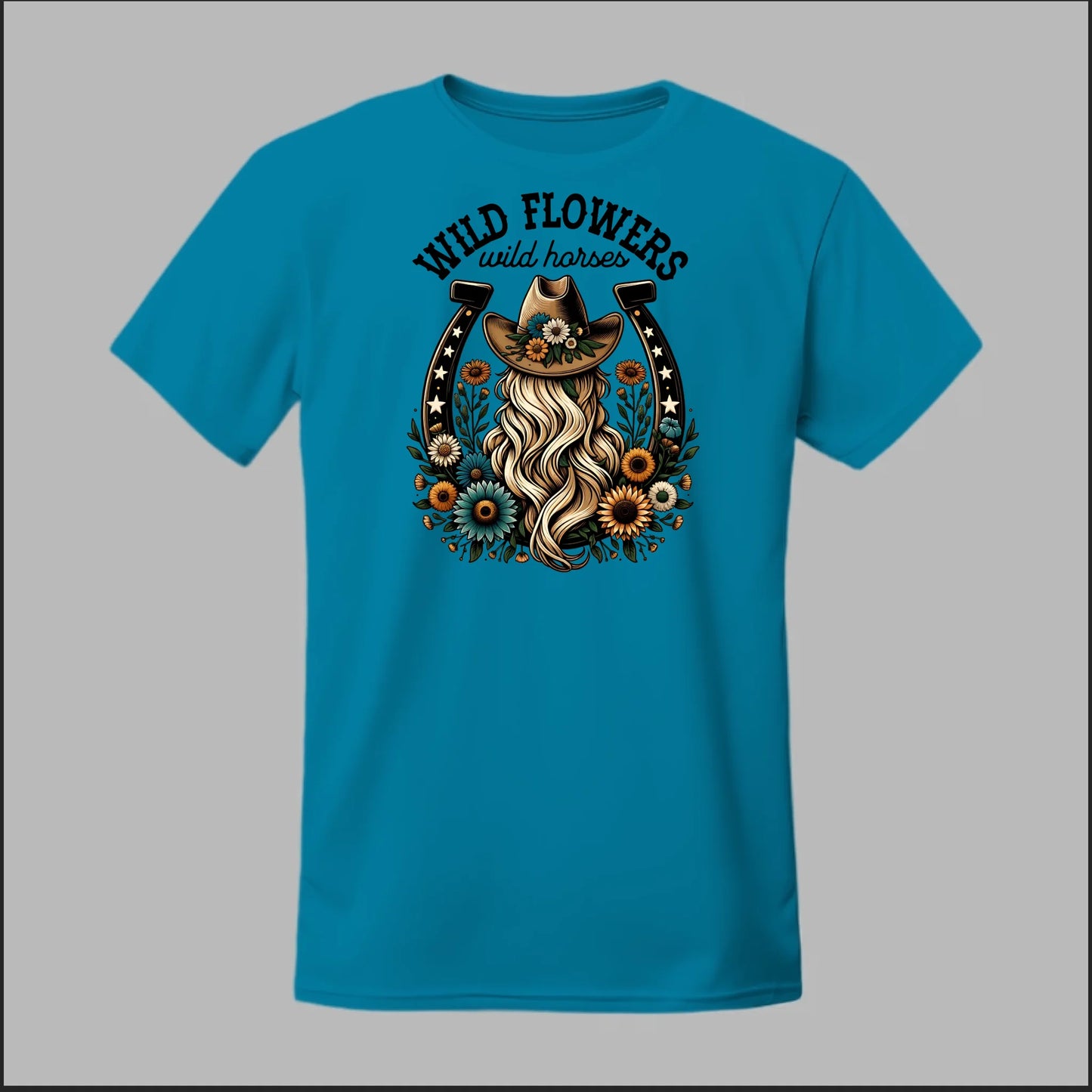 Wildflower Cowgirl Tee