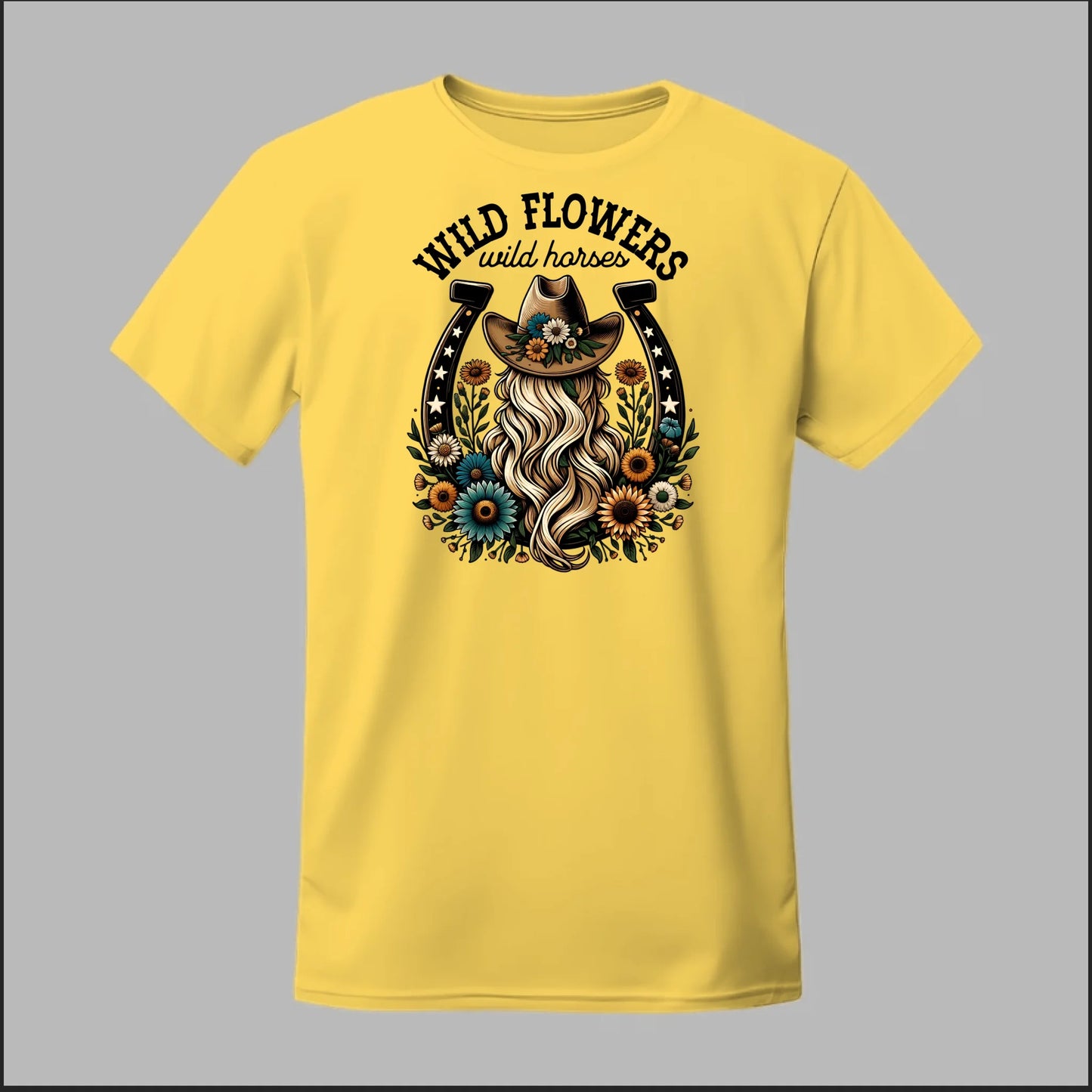 Wildflower Cowgirl Tee