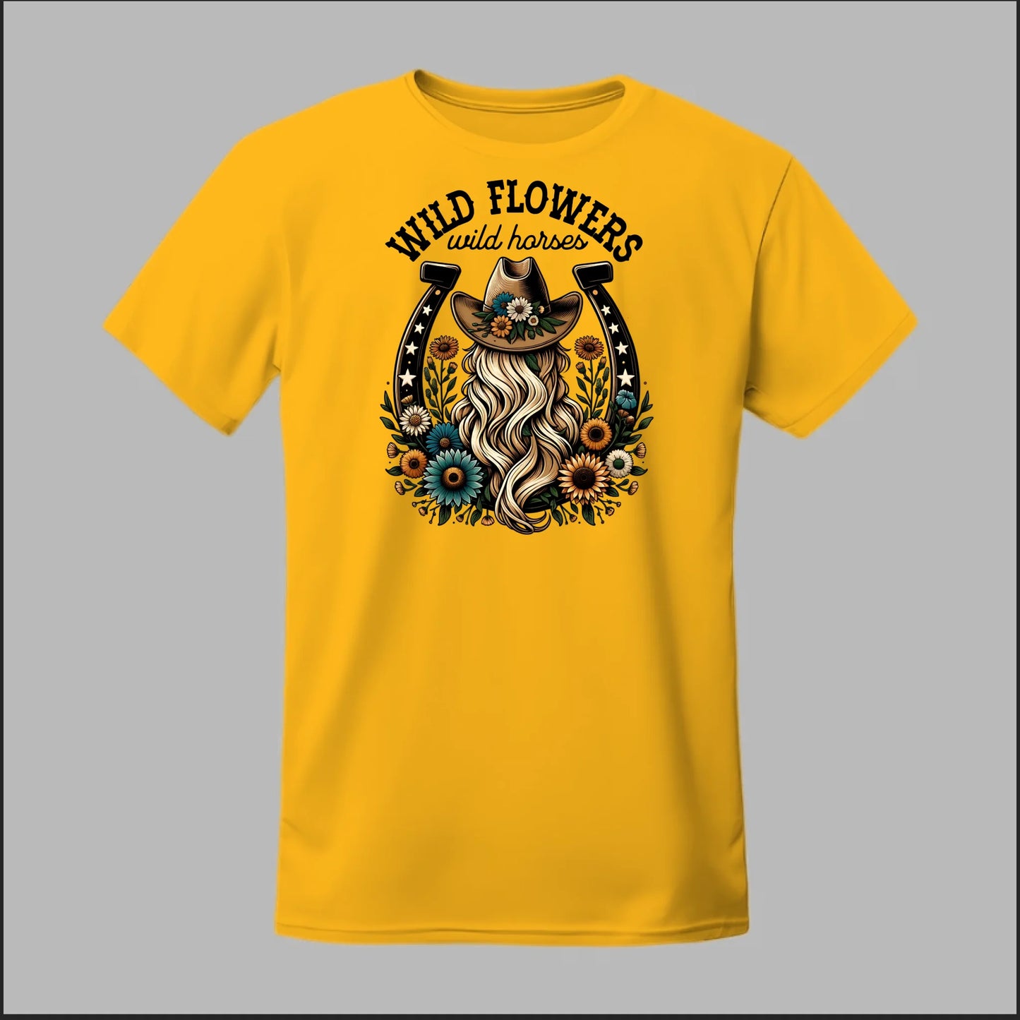 Wildflower Cowgirl Tee