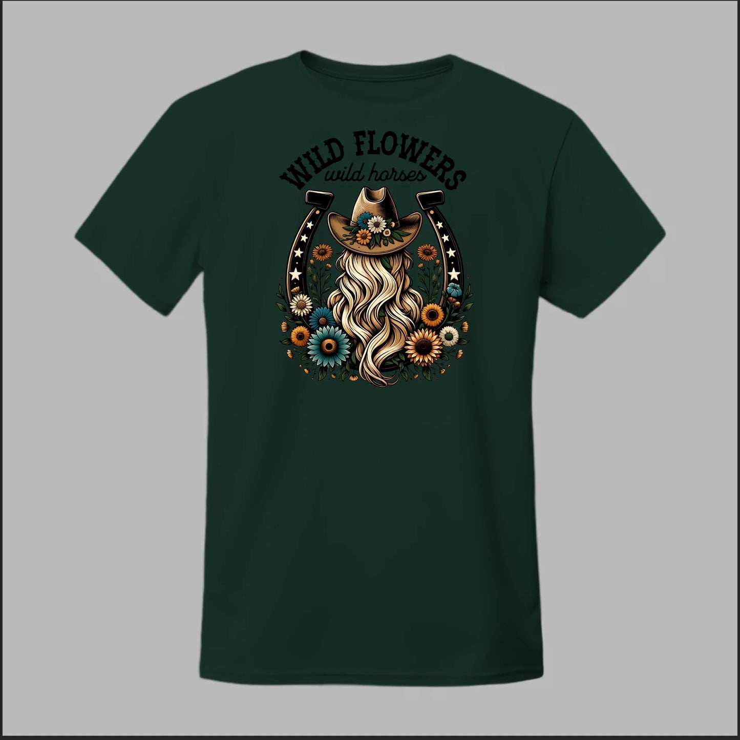 Wildflower Cowgirl Tee