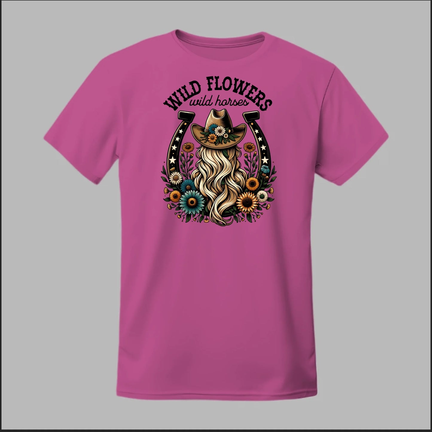 Wildflower Cowgirl Tee