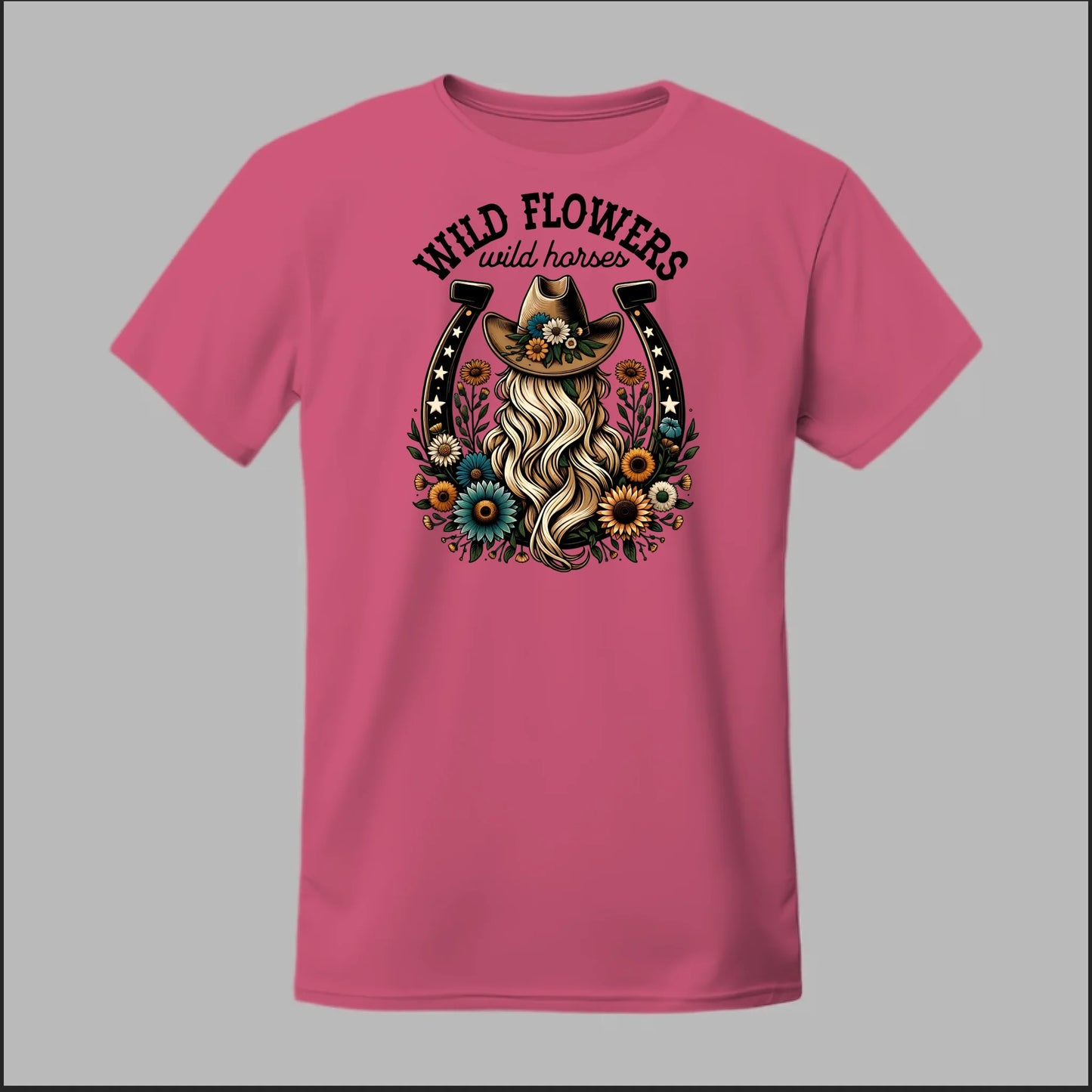 Wildflower Cowgirl Tee