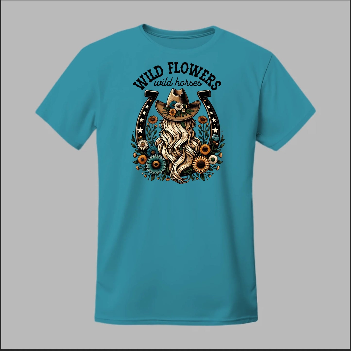 Wildflower Cowgirl Tee