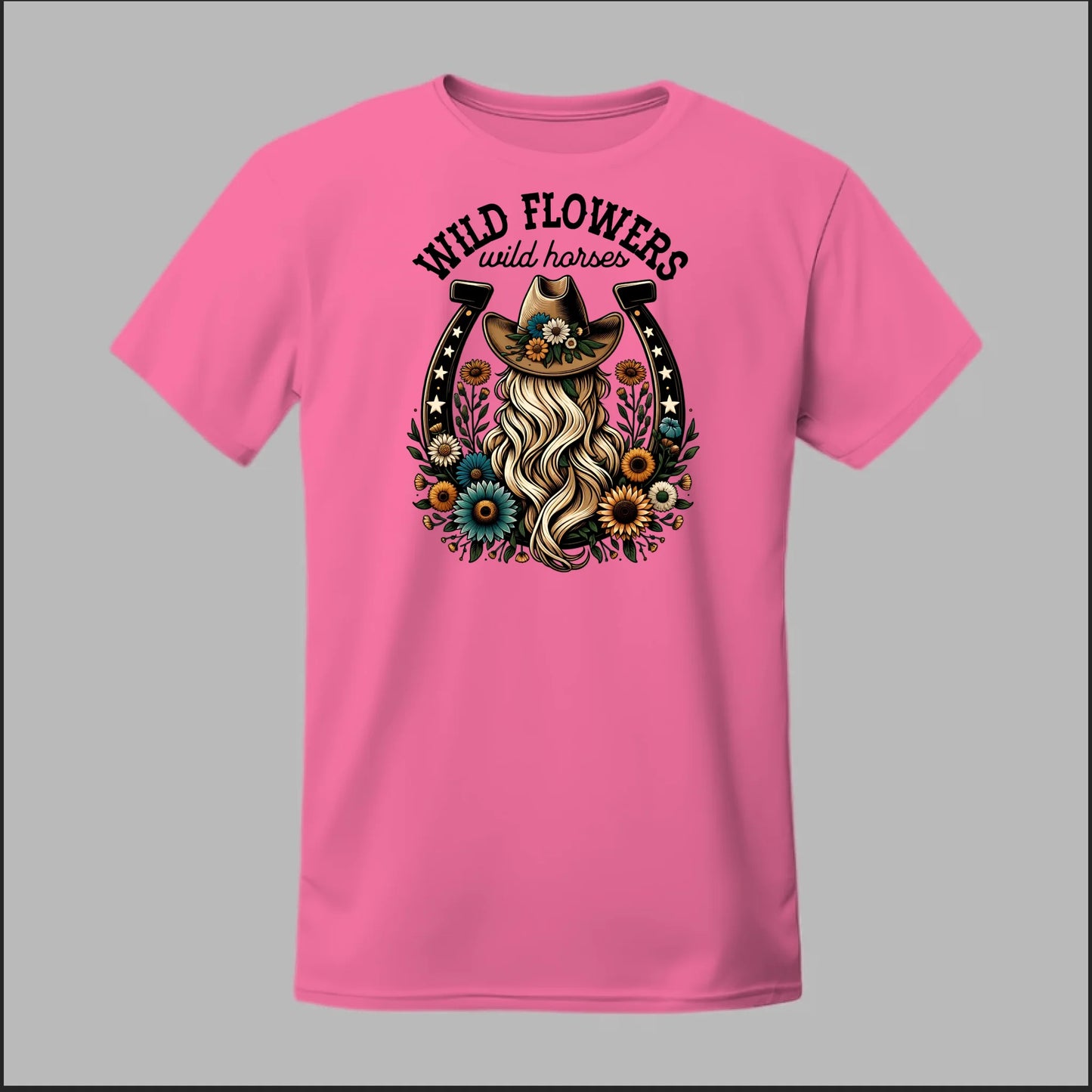Wildflower Cowgirl Tee