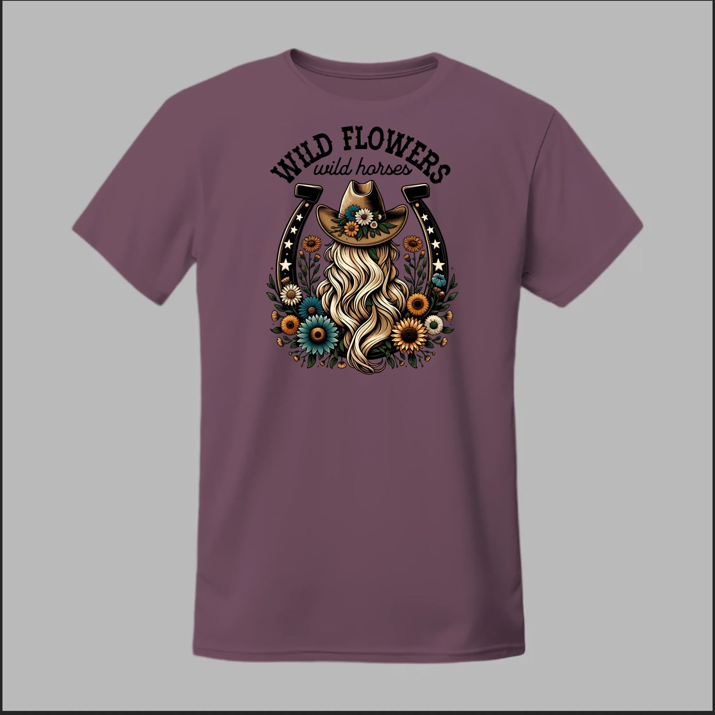 Wildflower Cowgirl Tee
