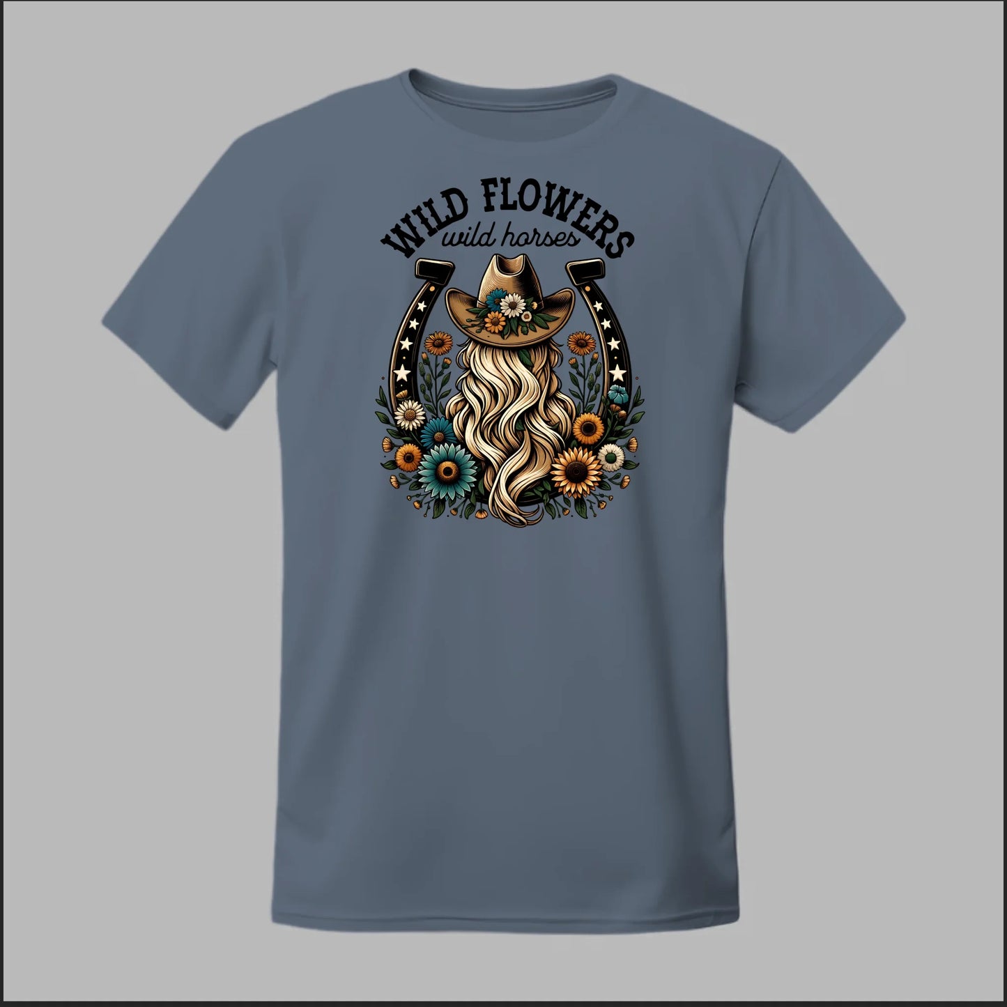 Wildflower Cowgirl Tee