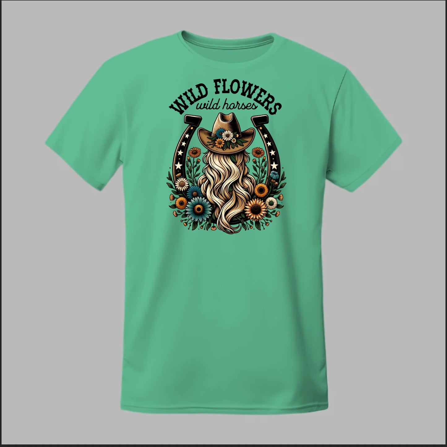 Wildflower Cowgirl Tee