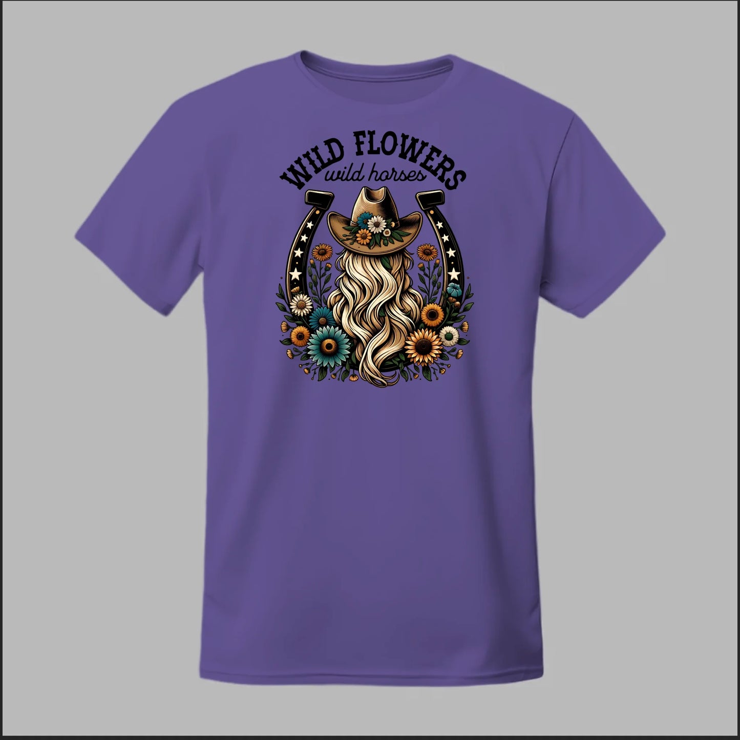 Wildflower Cowgirl Tee