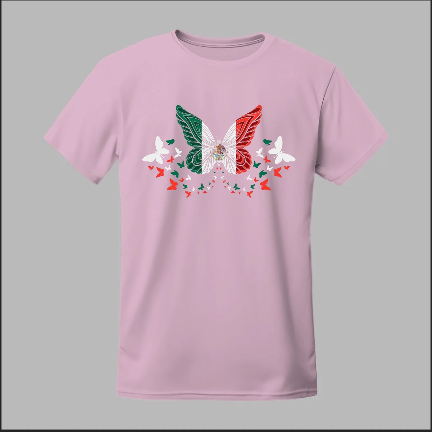 Mexican Flag Butterfly Tee