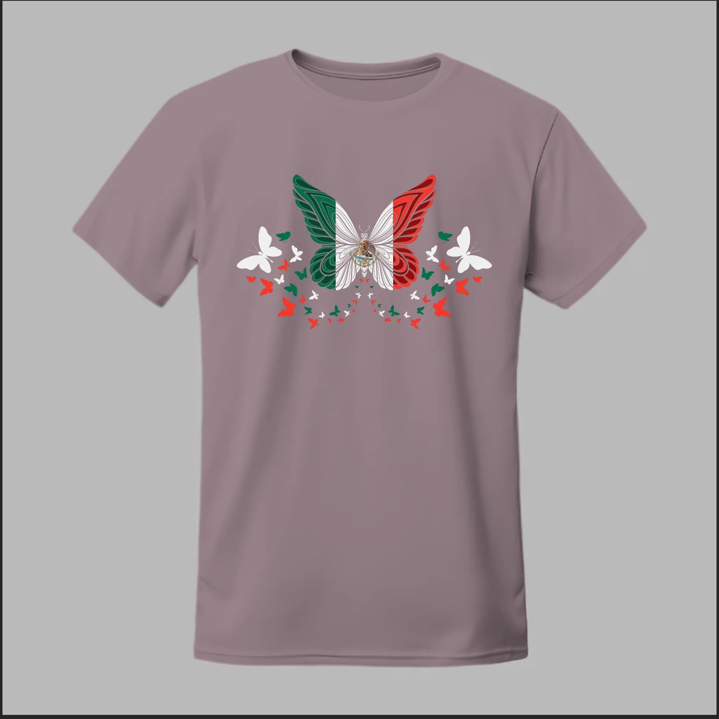 Mexican Flag Butterfly Tee