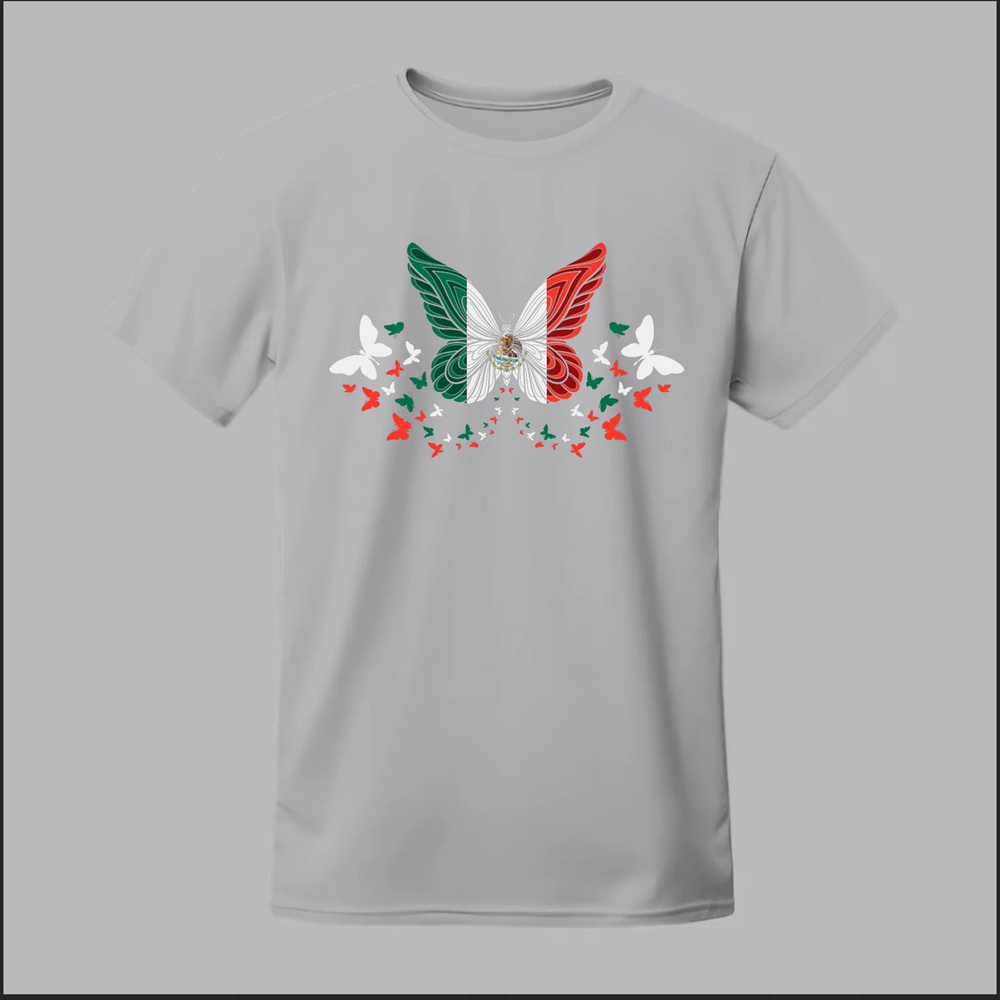 Mexican Flag Butterfly Tee