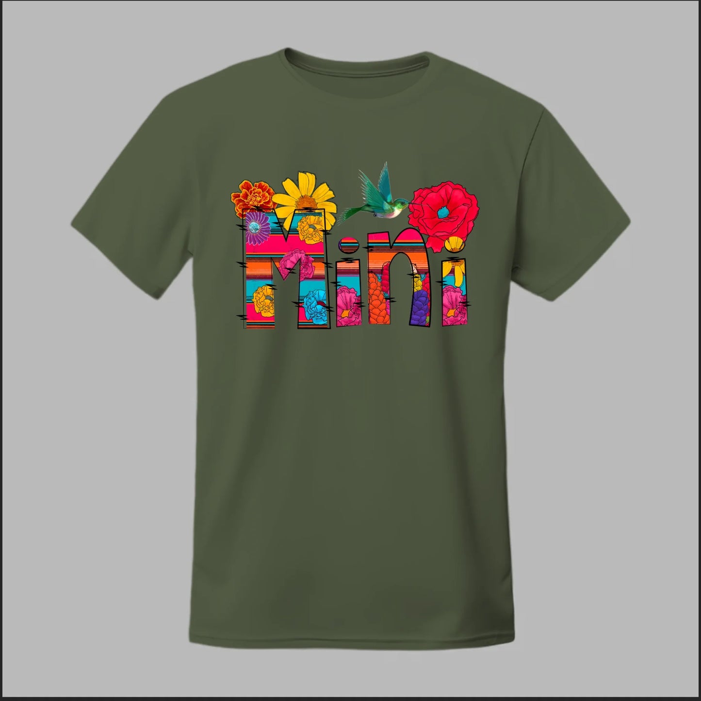 Mini Serape Bloom Tee