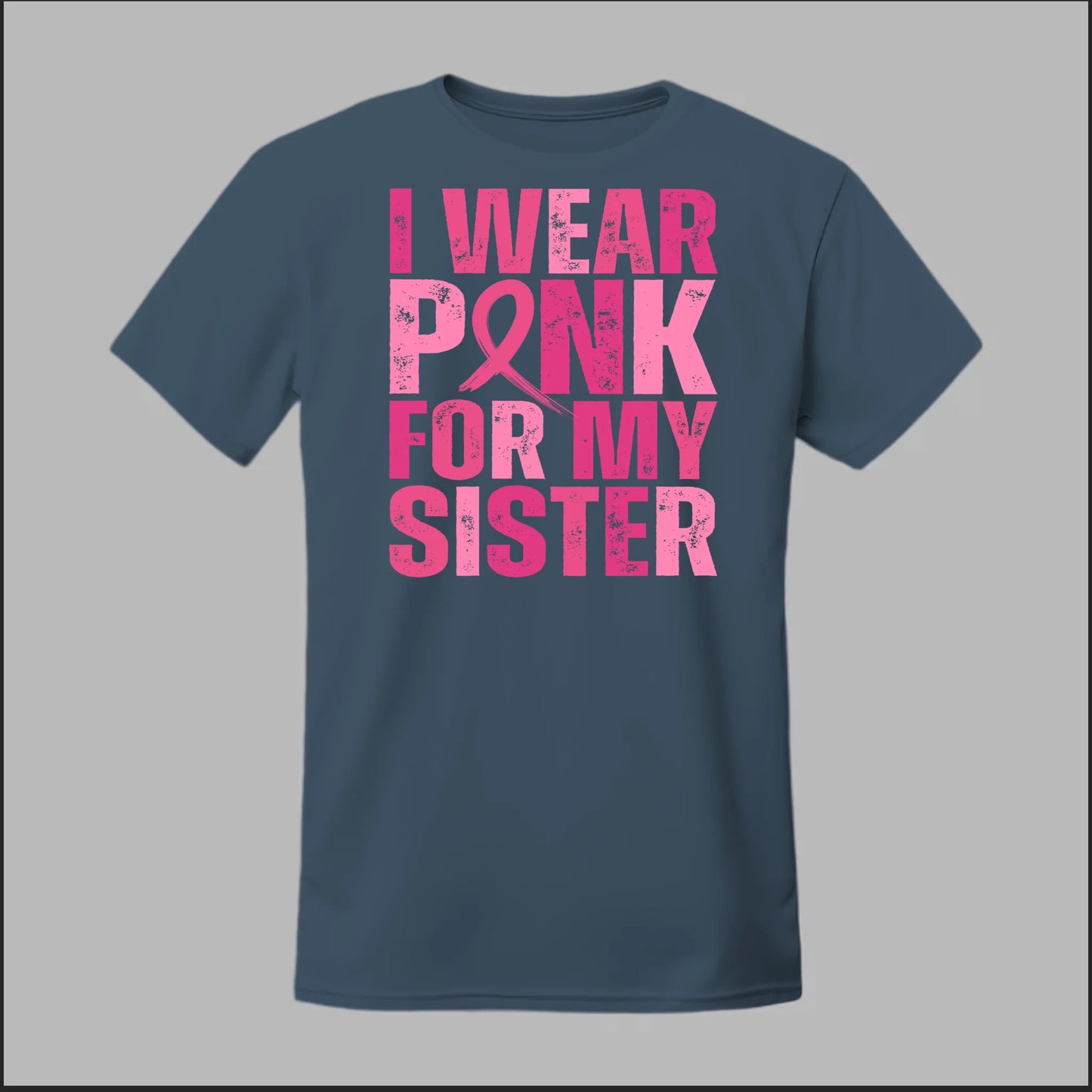 Front Heather Navy
