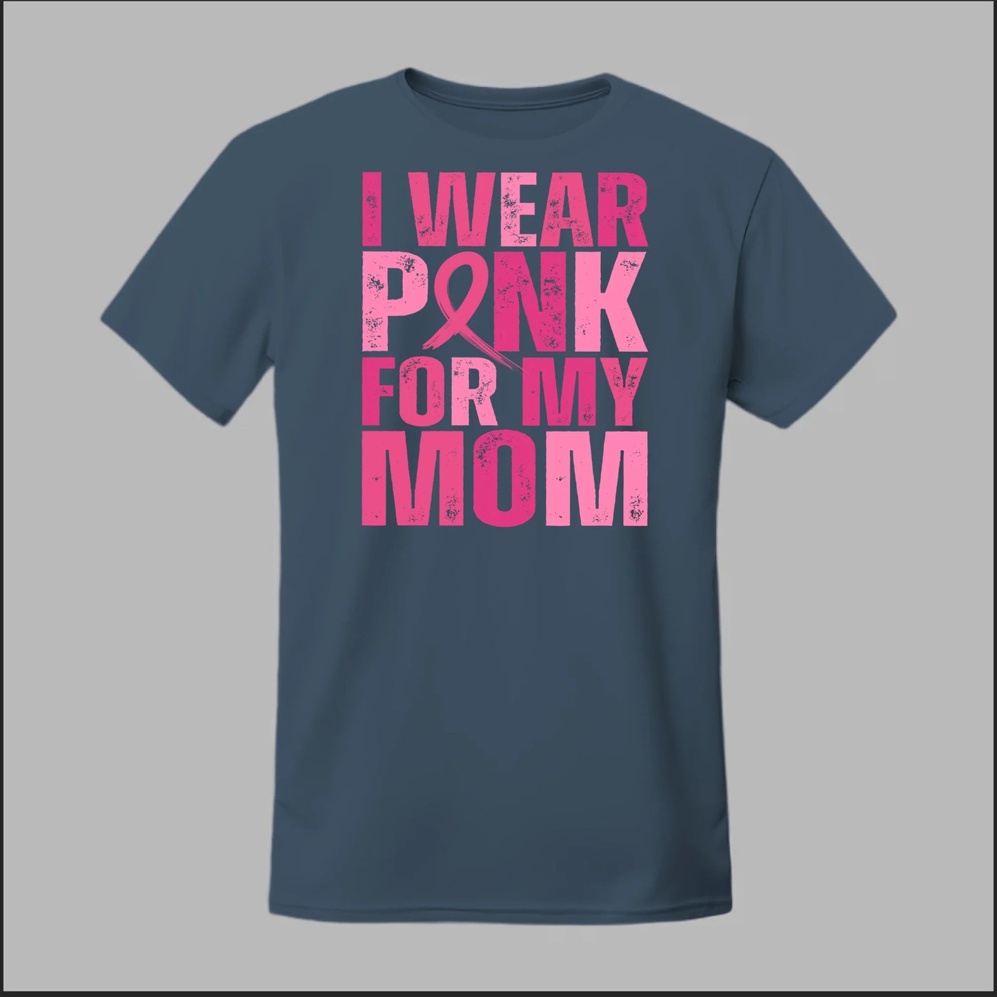 Front Heather Navy