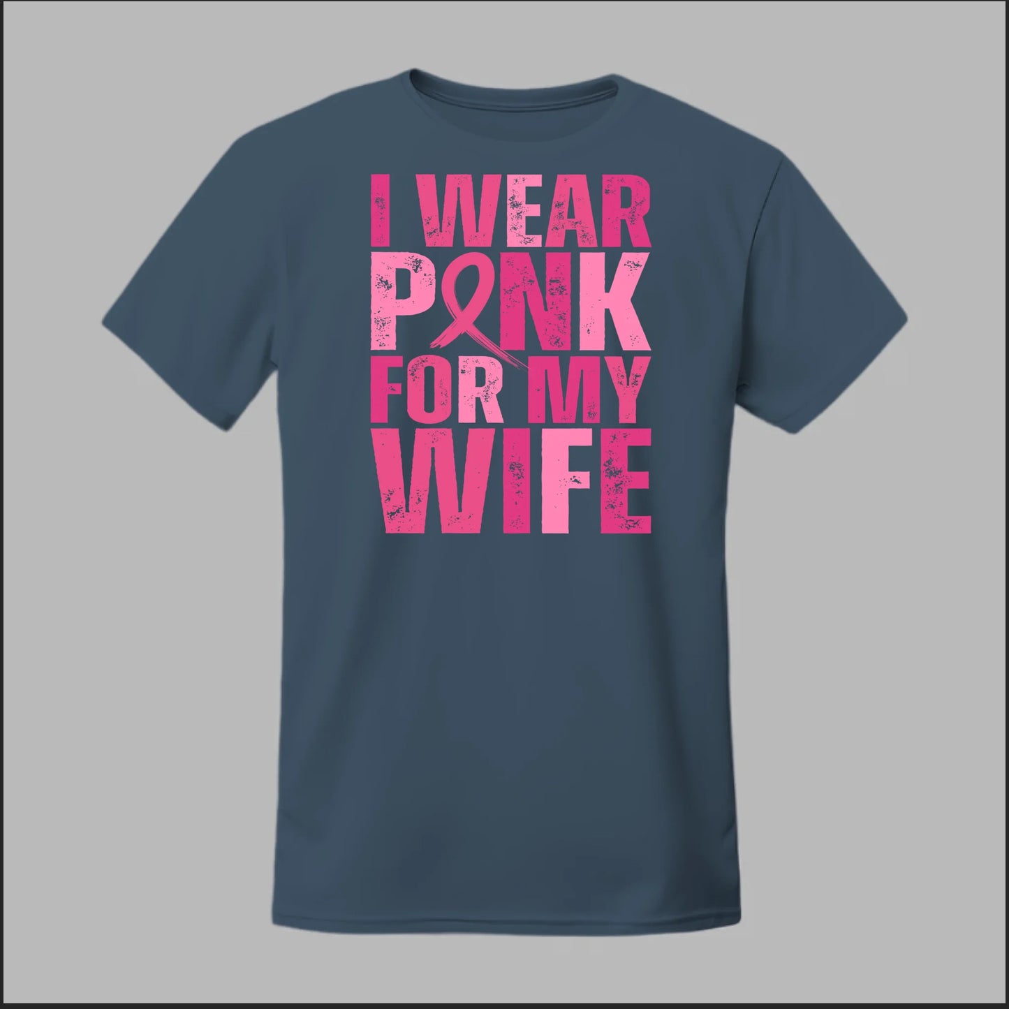 Front Heather Navy