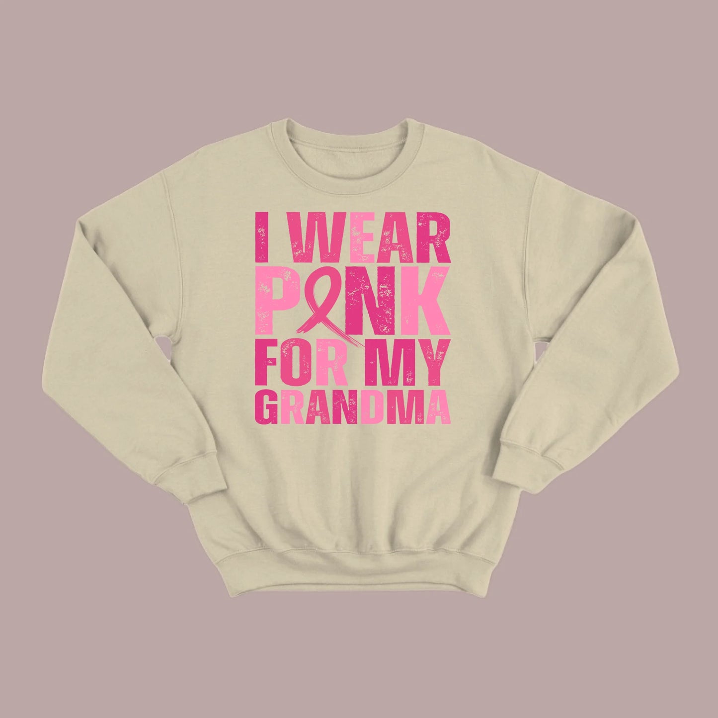 I Wear Pink For My Grandma Sweatshirt