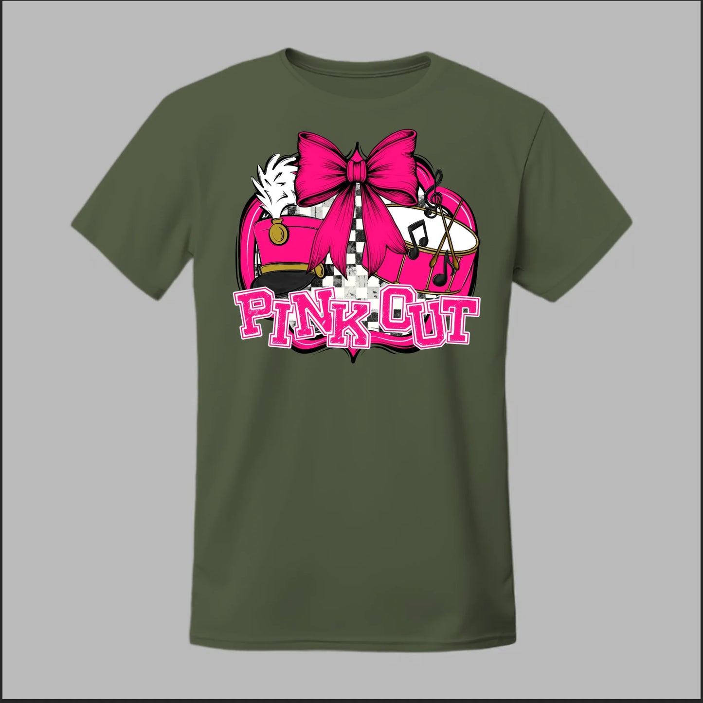 Pink Out Band Pride Tee