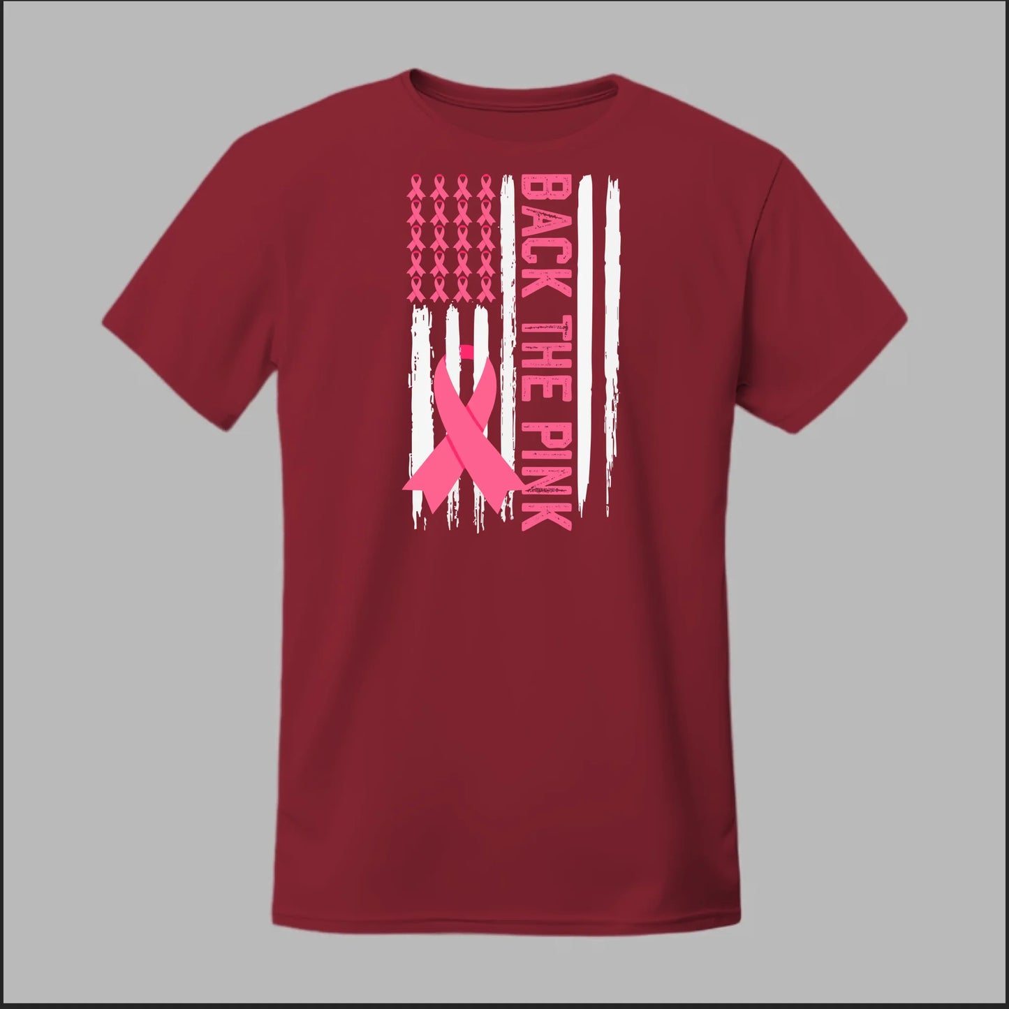 Back the Pink Flag Tee