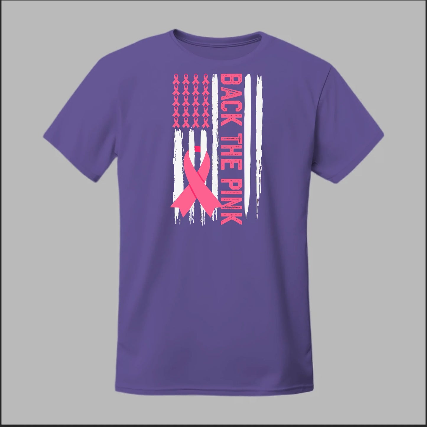 Back the Pink Flag Tee