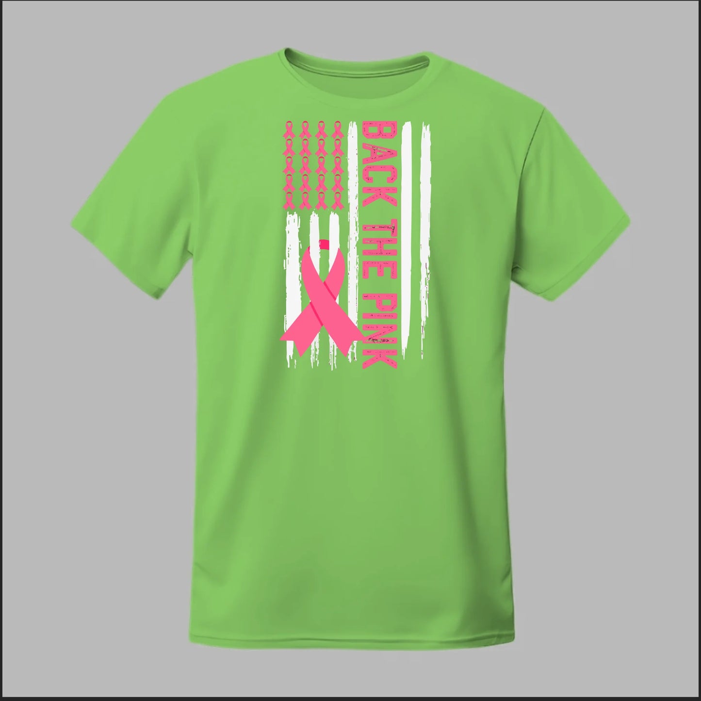 Back the Pink Flag Tee