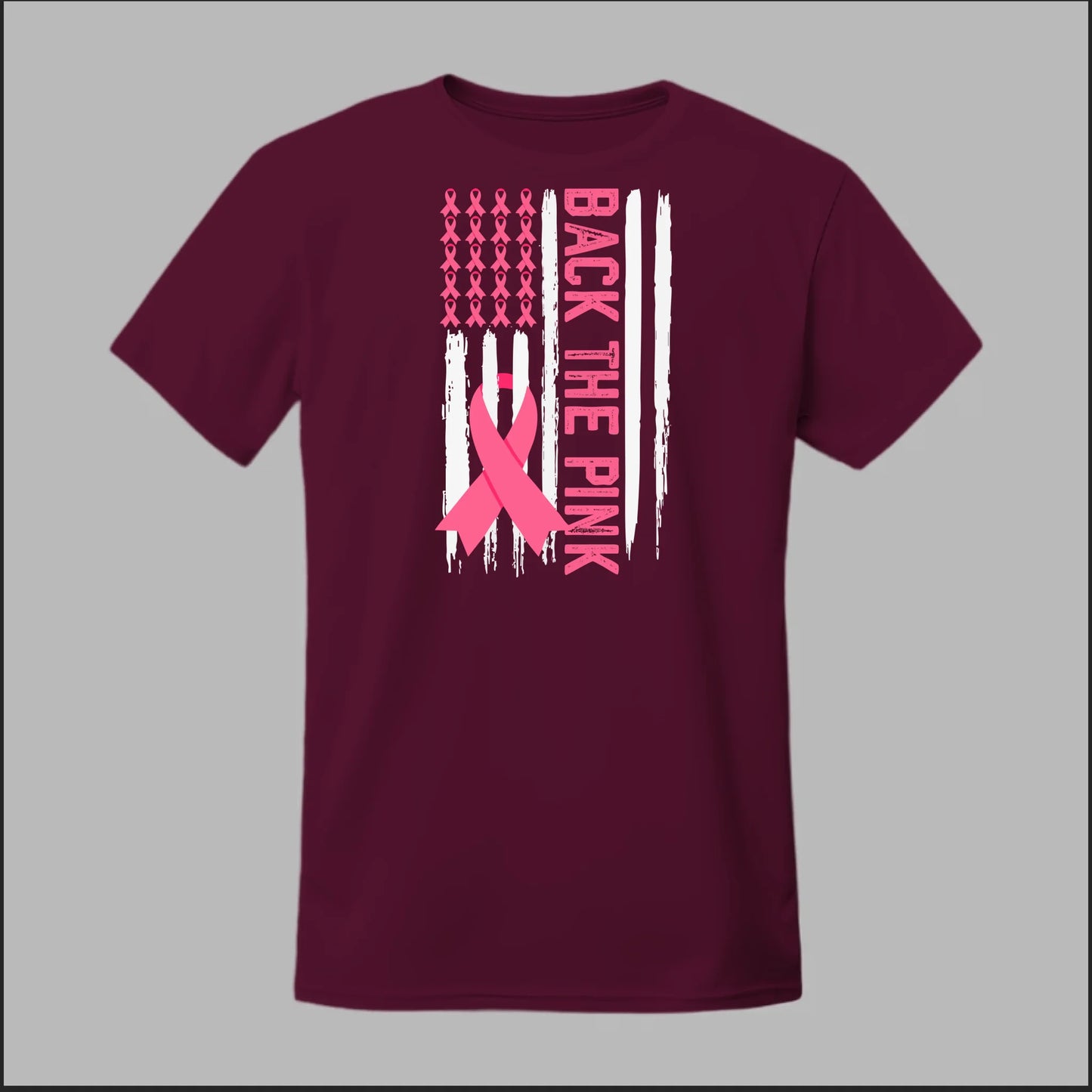 Back the Pink Flag Tee