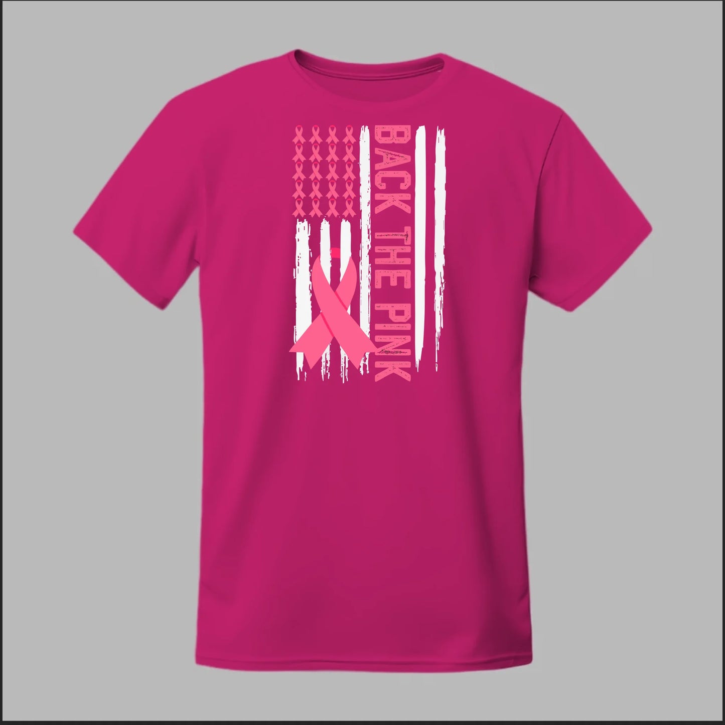 Back the Pink Flag Tee