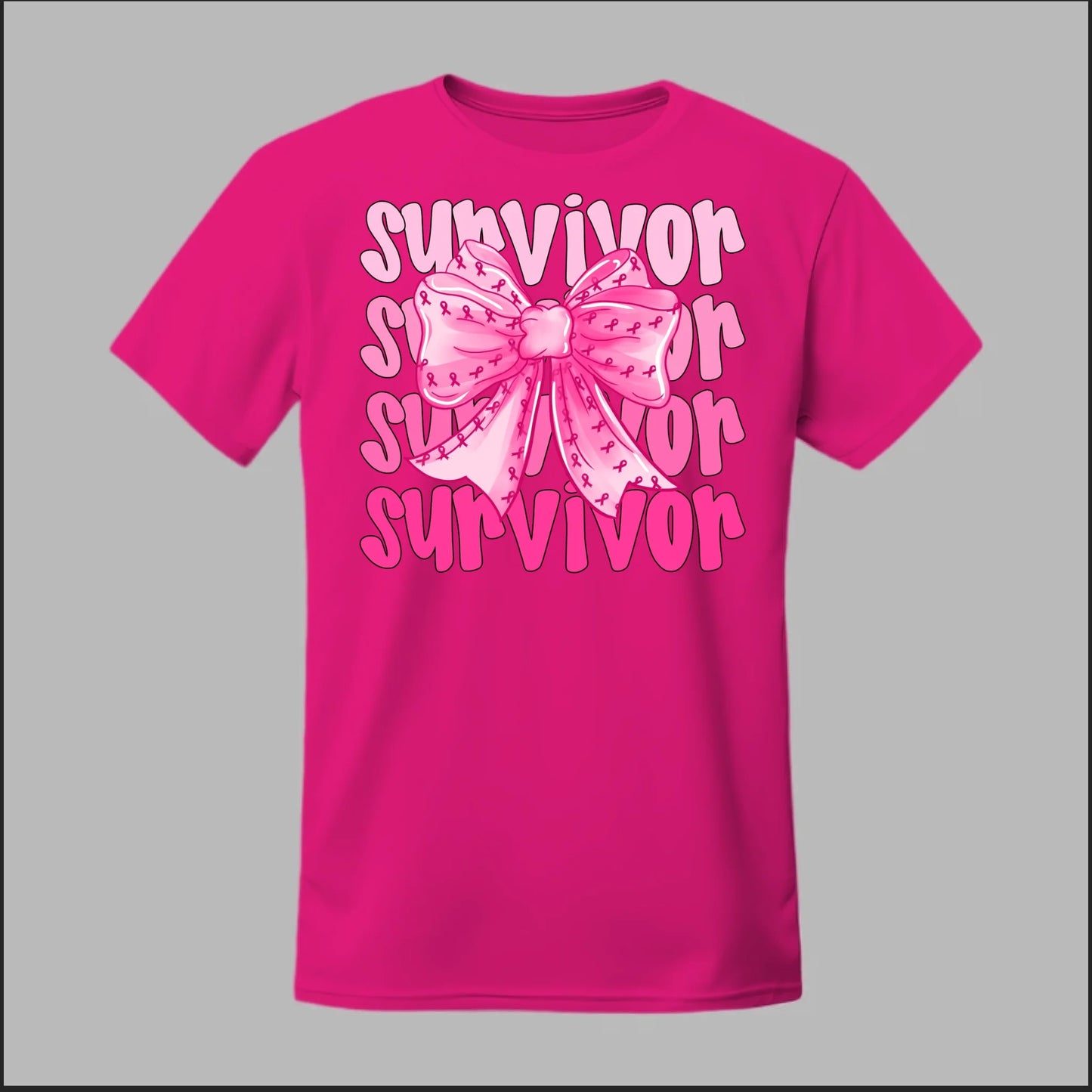 Survivor’s Ribbon Bow Tee