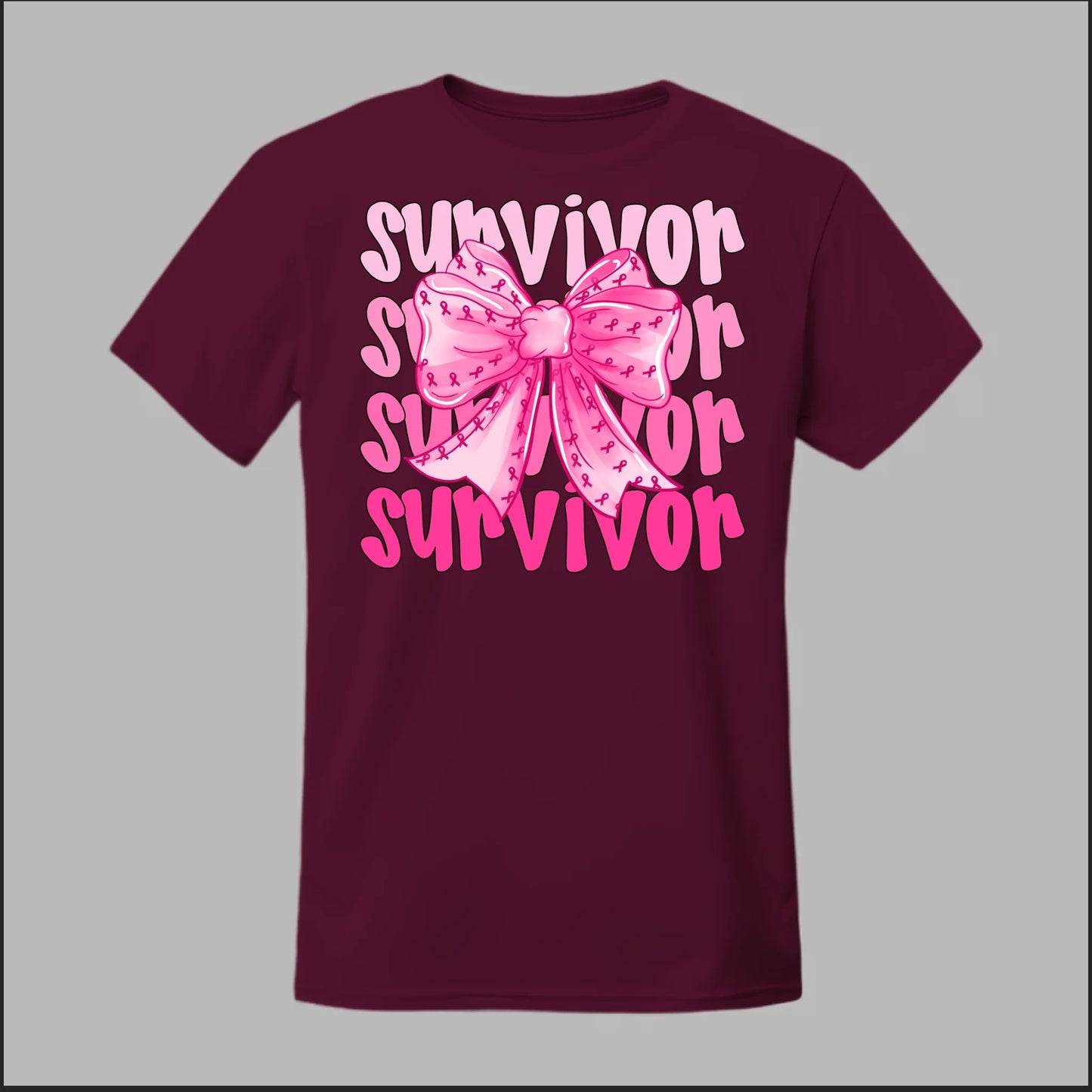 Survivor’s Ribbon Bow Tee