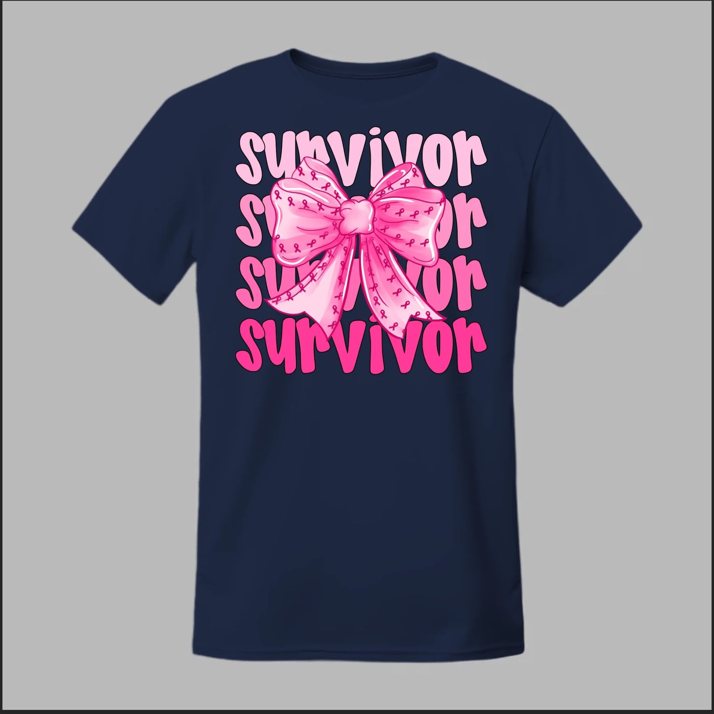 Survivor’s Ribbon Bow Tee