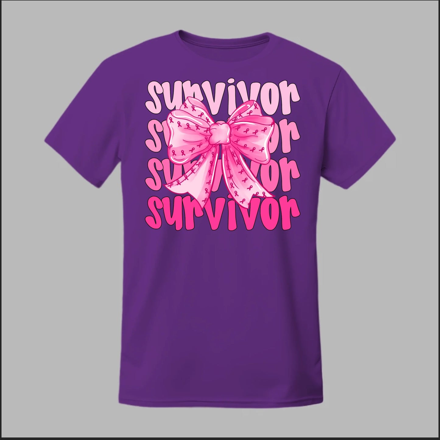 Survivor’s Ribbon Bow Tee