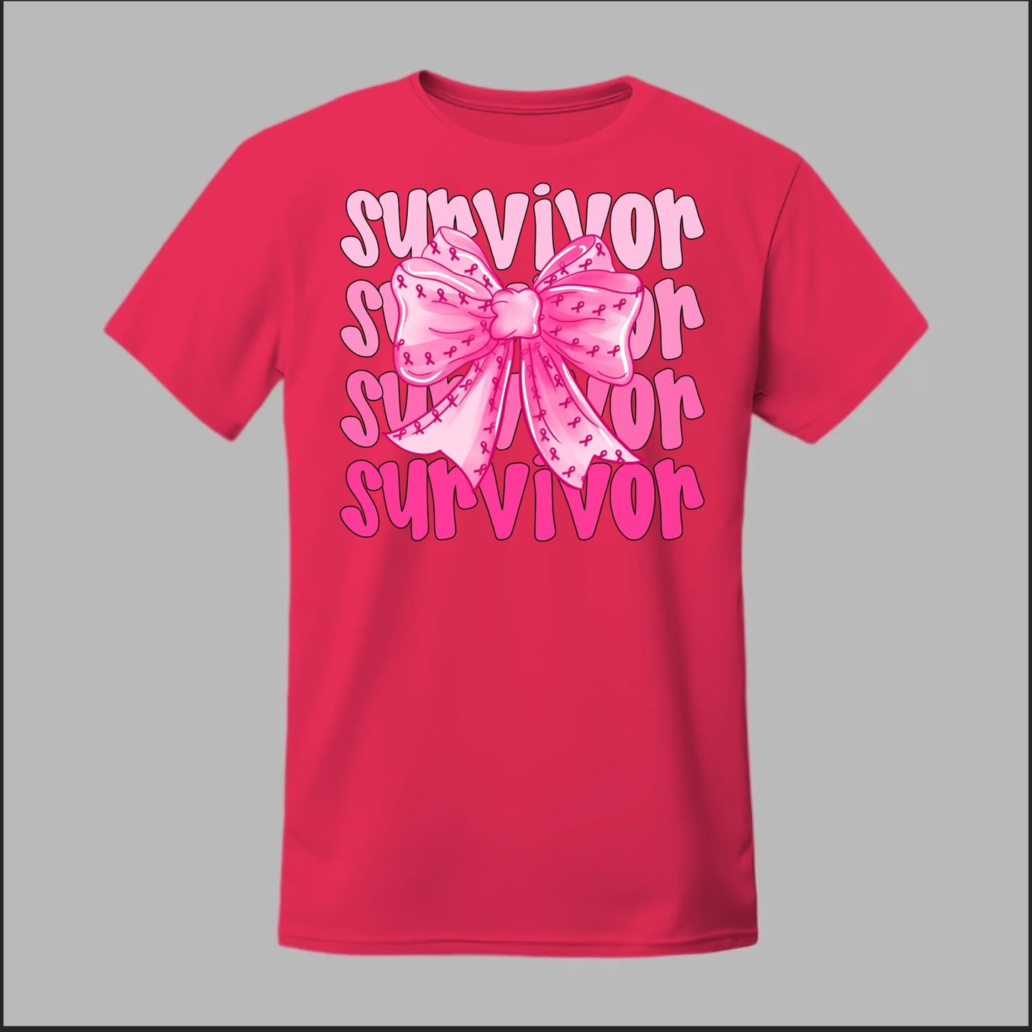 Survivor’s Ribbon Bow Tee