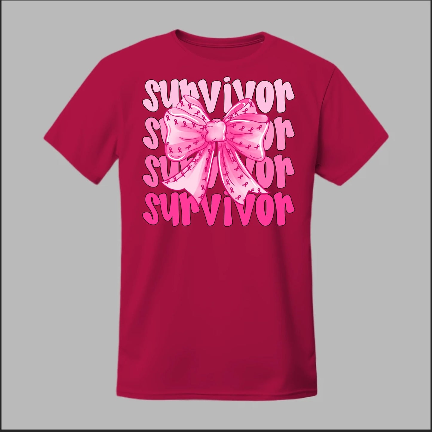 Survivor’s Ribbon Bow Tee