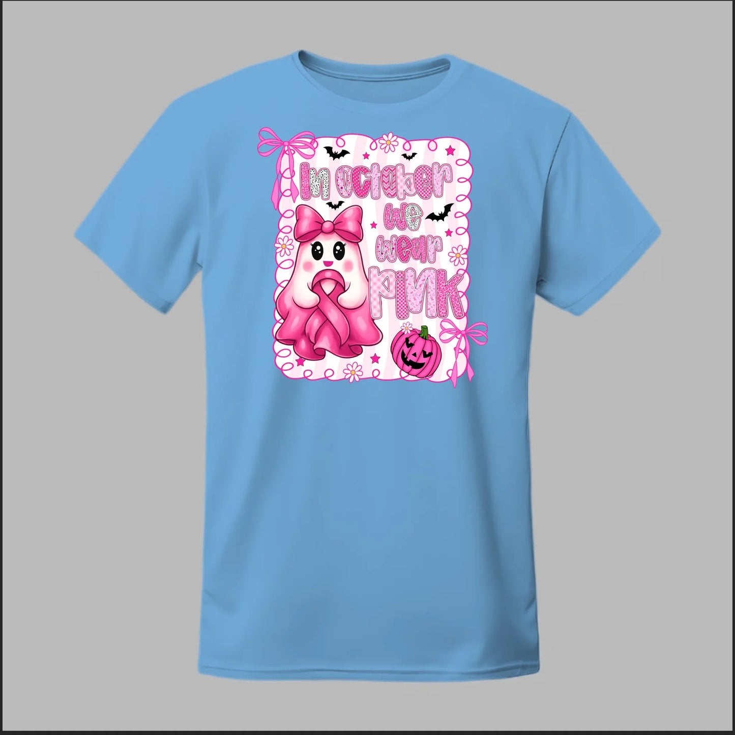 Ghostly Pink October Tee