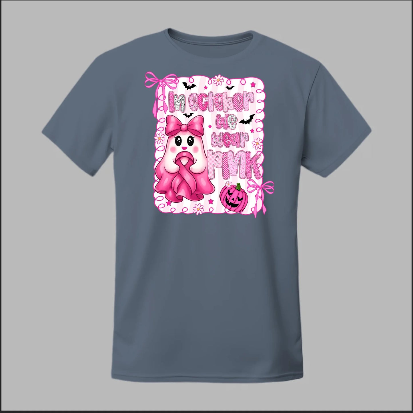 Ghostly Pink October Tee