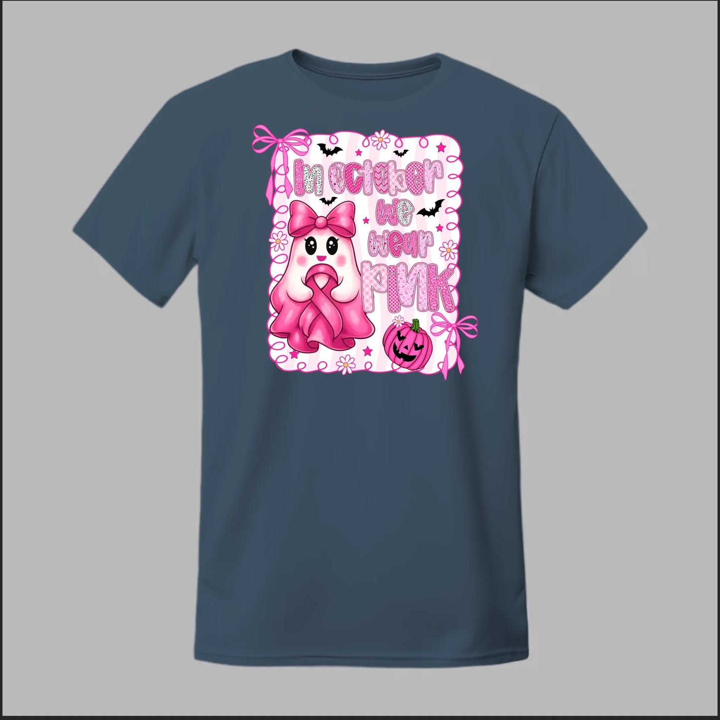 Ghostly Pink October Tee