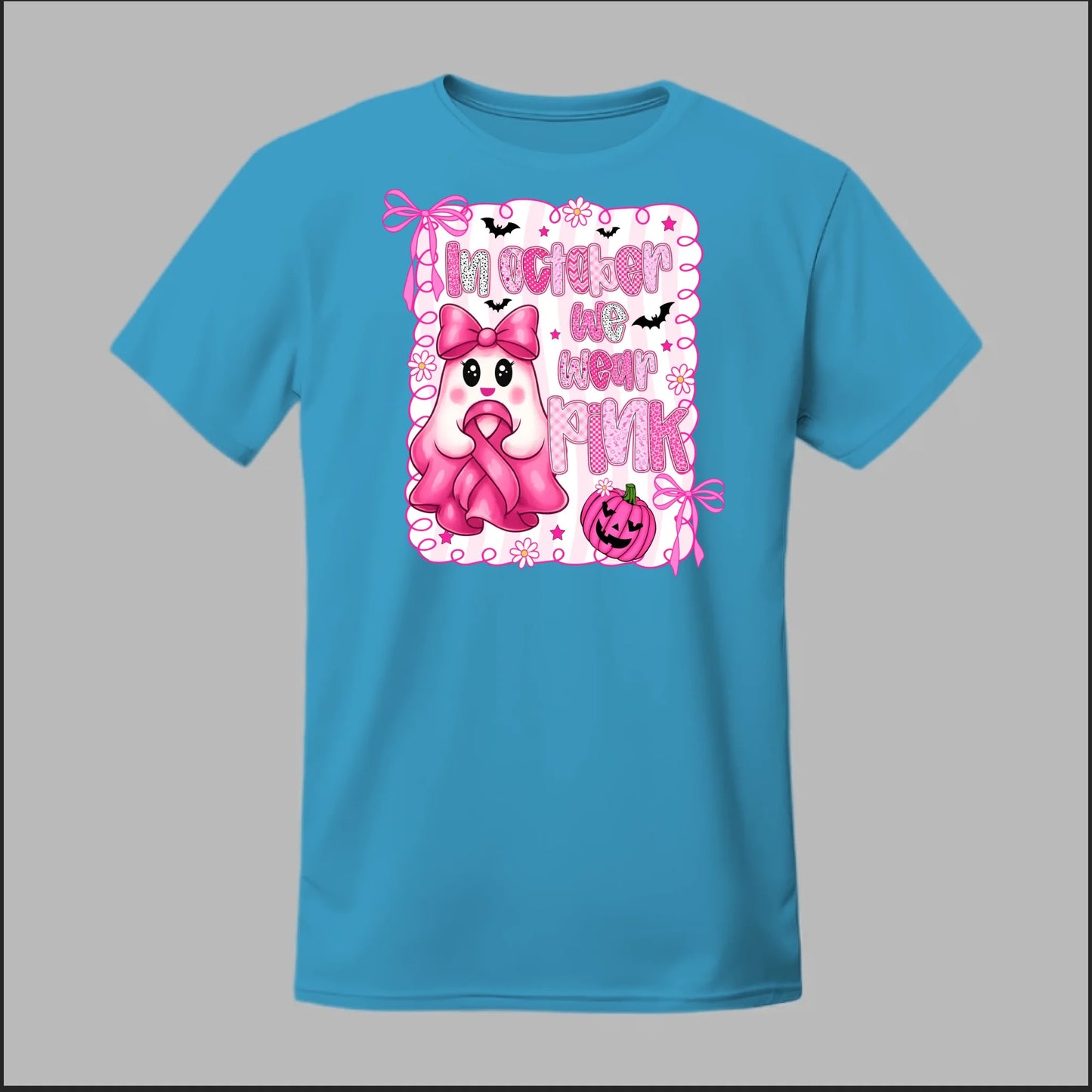 Ghostly Pink October Tee