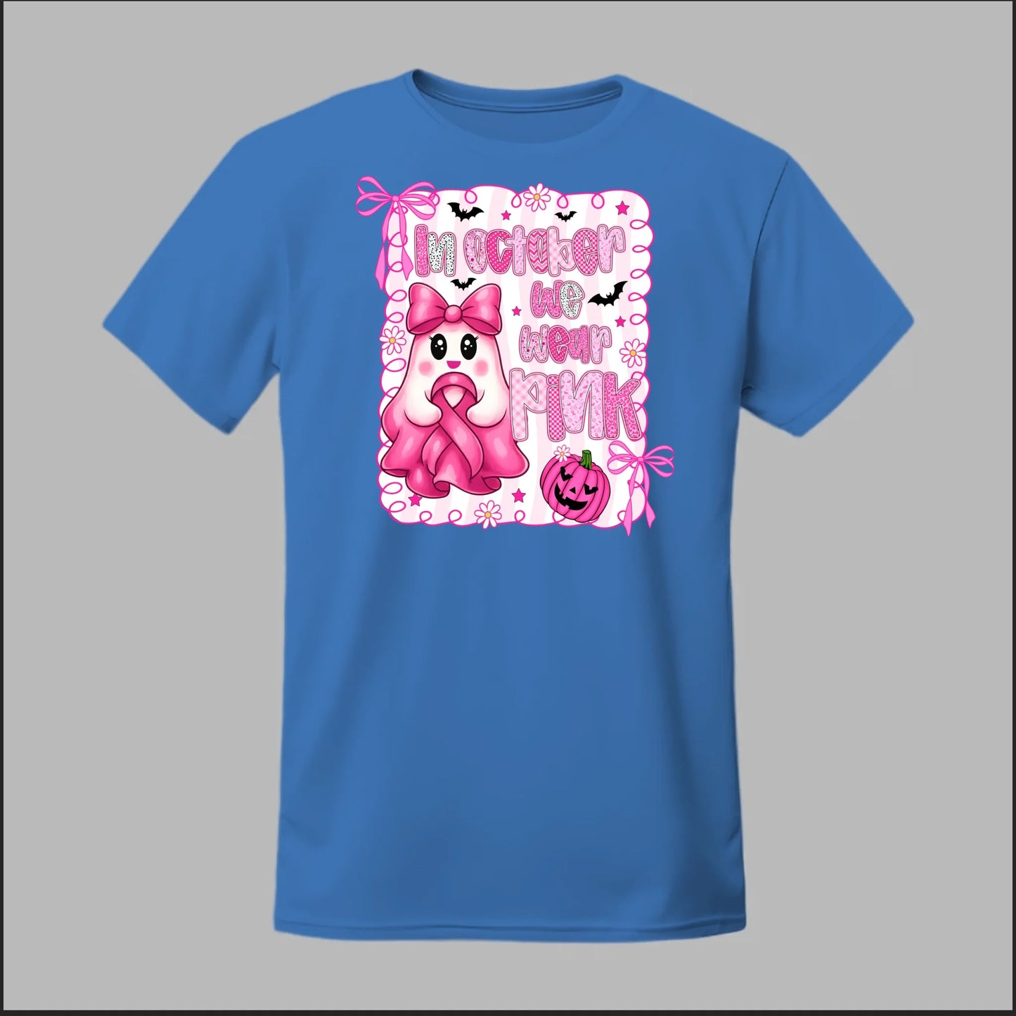 Ghostly Pink October Tee